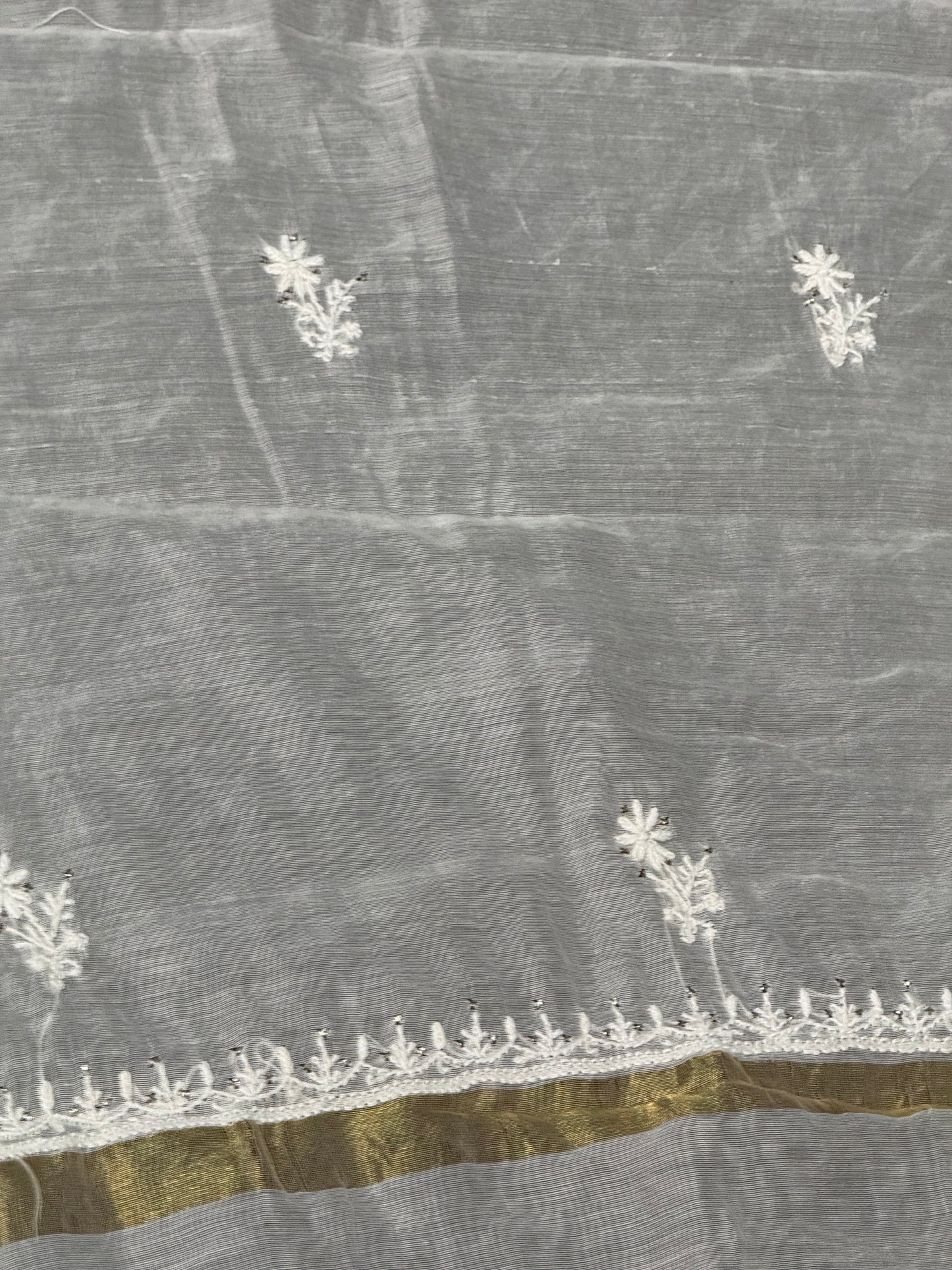 Mul chanderi kurta set