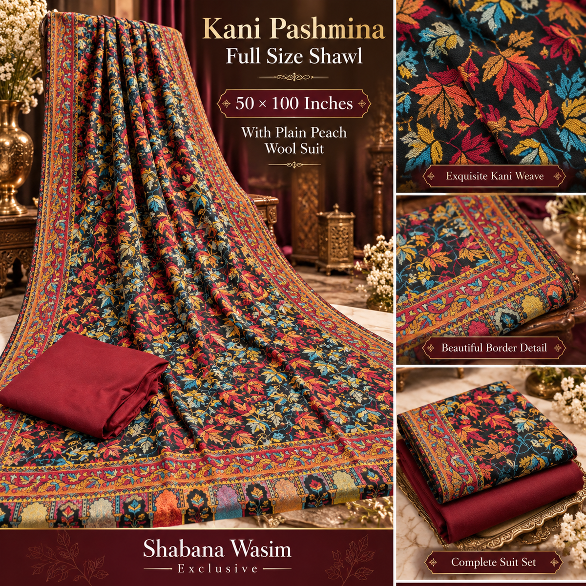 Kani Pashmina Shawl