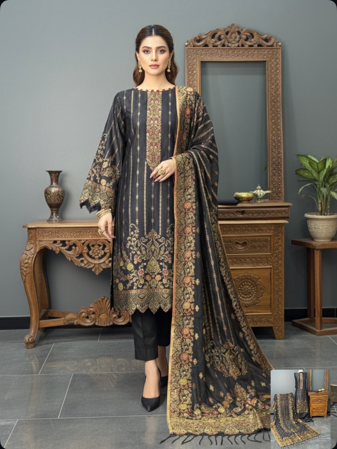 LREGAL LOOM SHAHI RESHAM