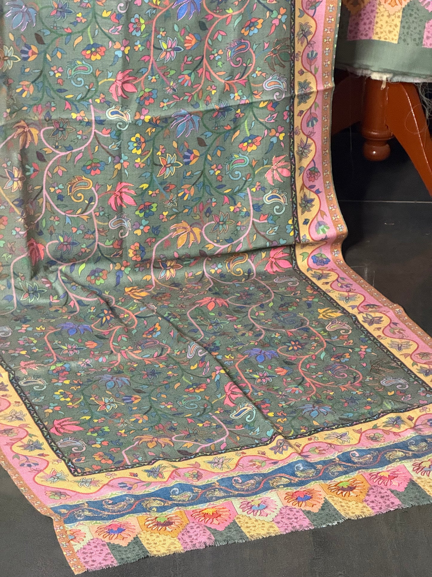 Kalamkari PASHMINA SUIT