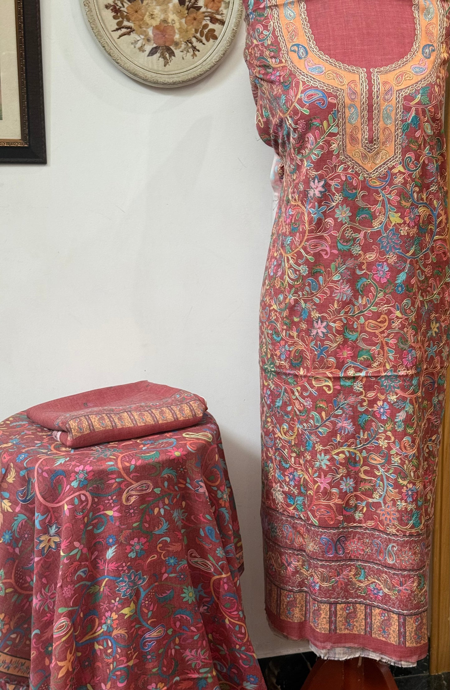 Kalamkari PASHMINA SUIT