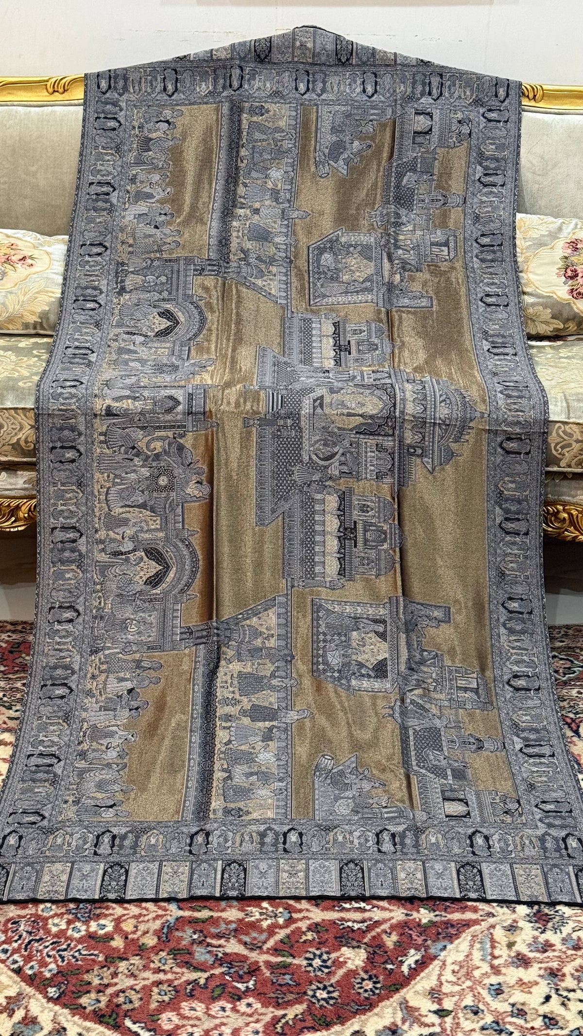 KANI PASHMINA reversible shawl