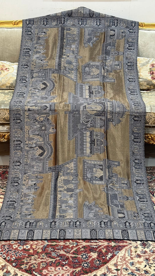 KANI PASHMINA reversible shawl