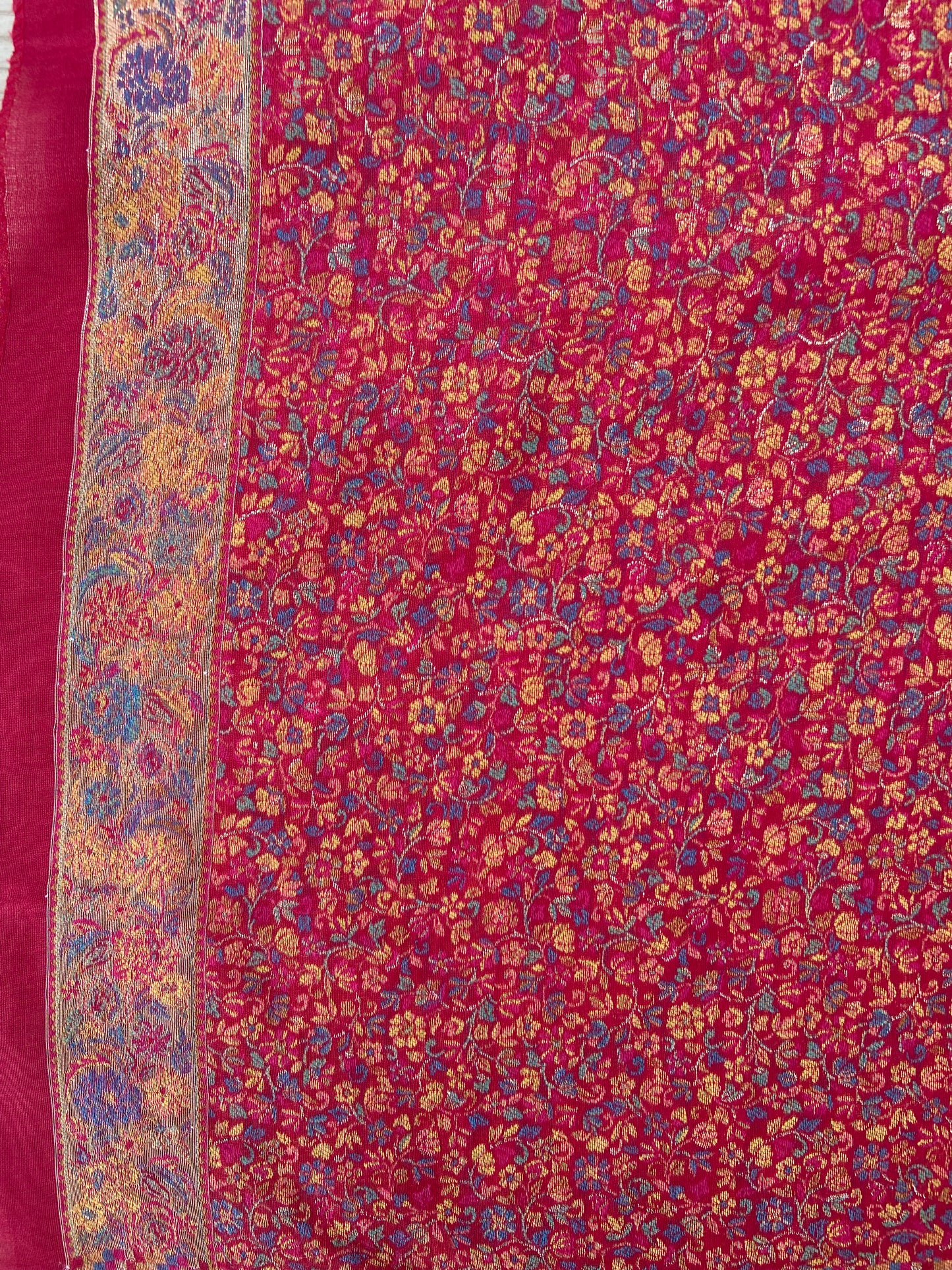 Pure kani silk saree