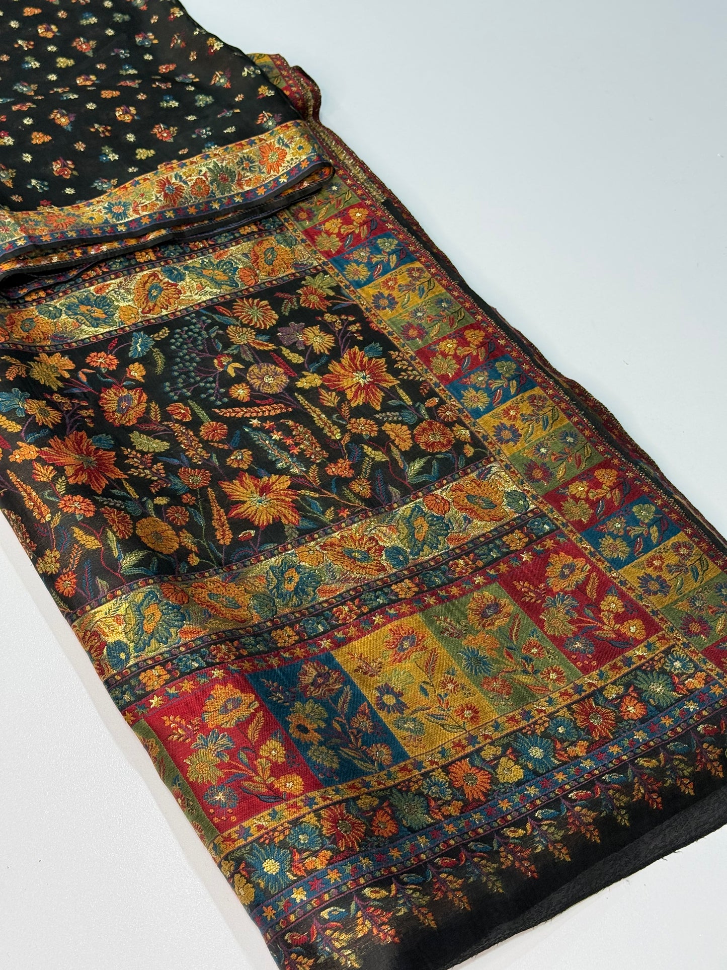 Pure kani silk saree