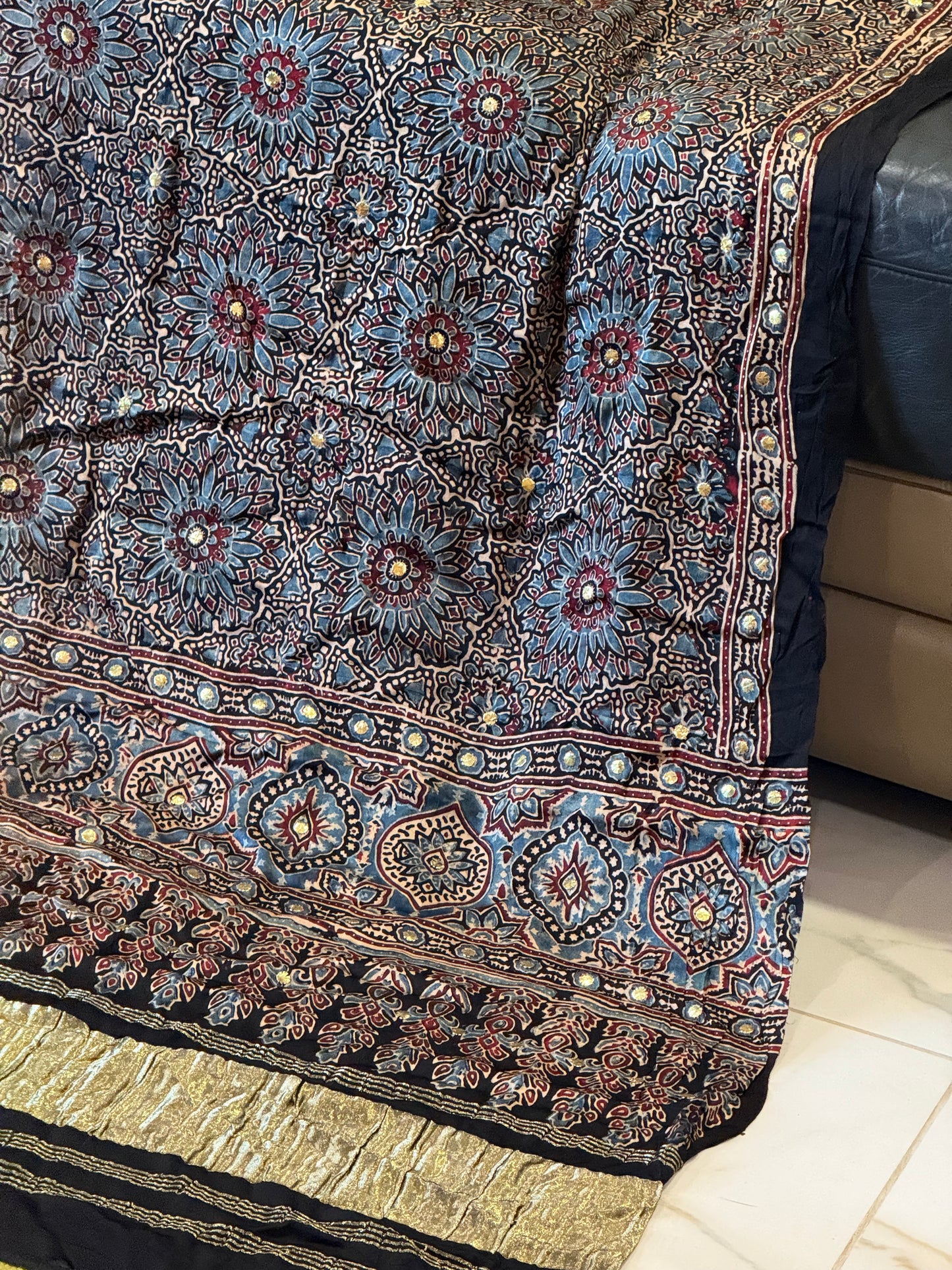 Ajrak mukesh duppata