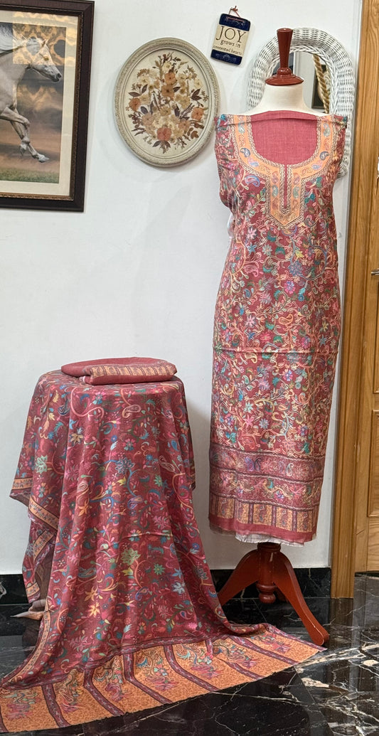 Kalamkari PASHMINA SUIT