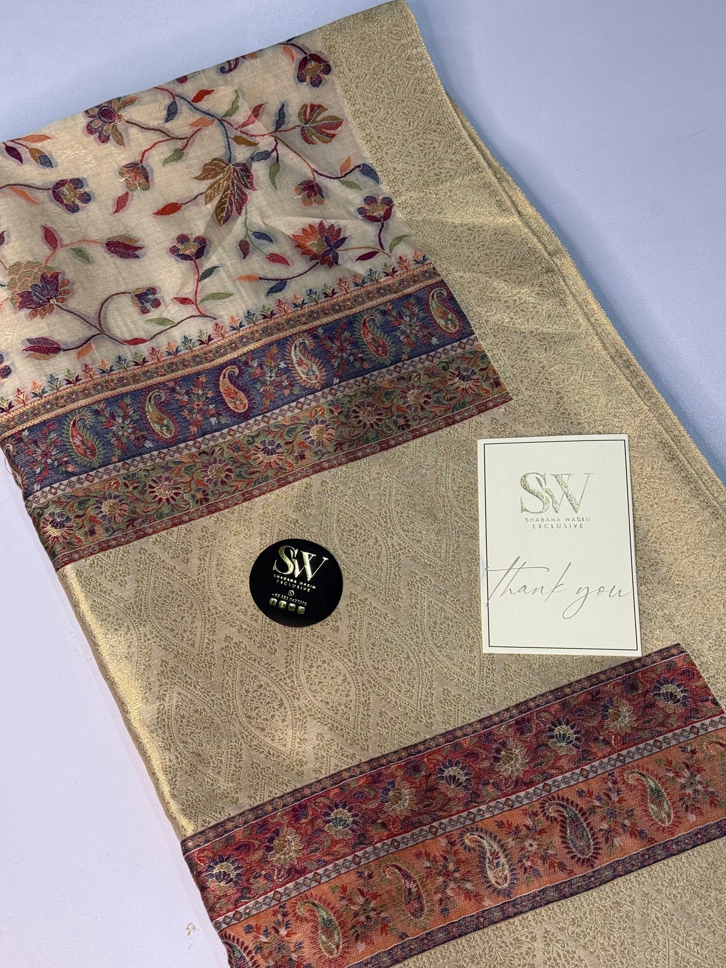 Pure kani silk saree