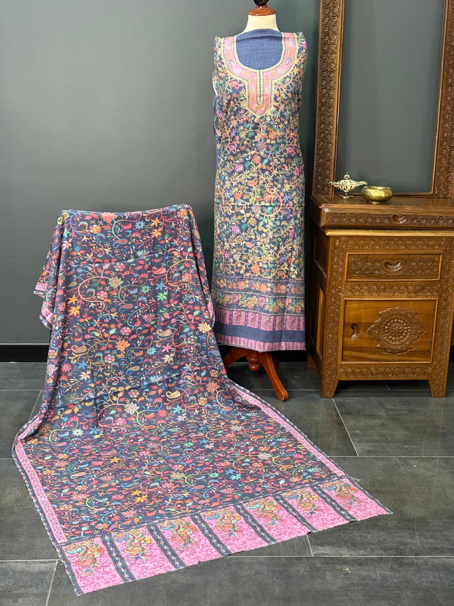 Kalamkari PASHMINA SUIT