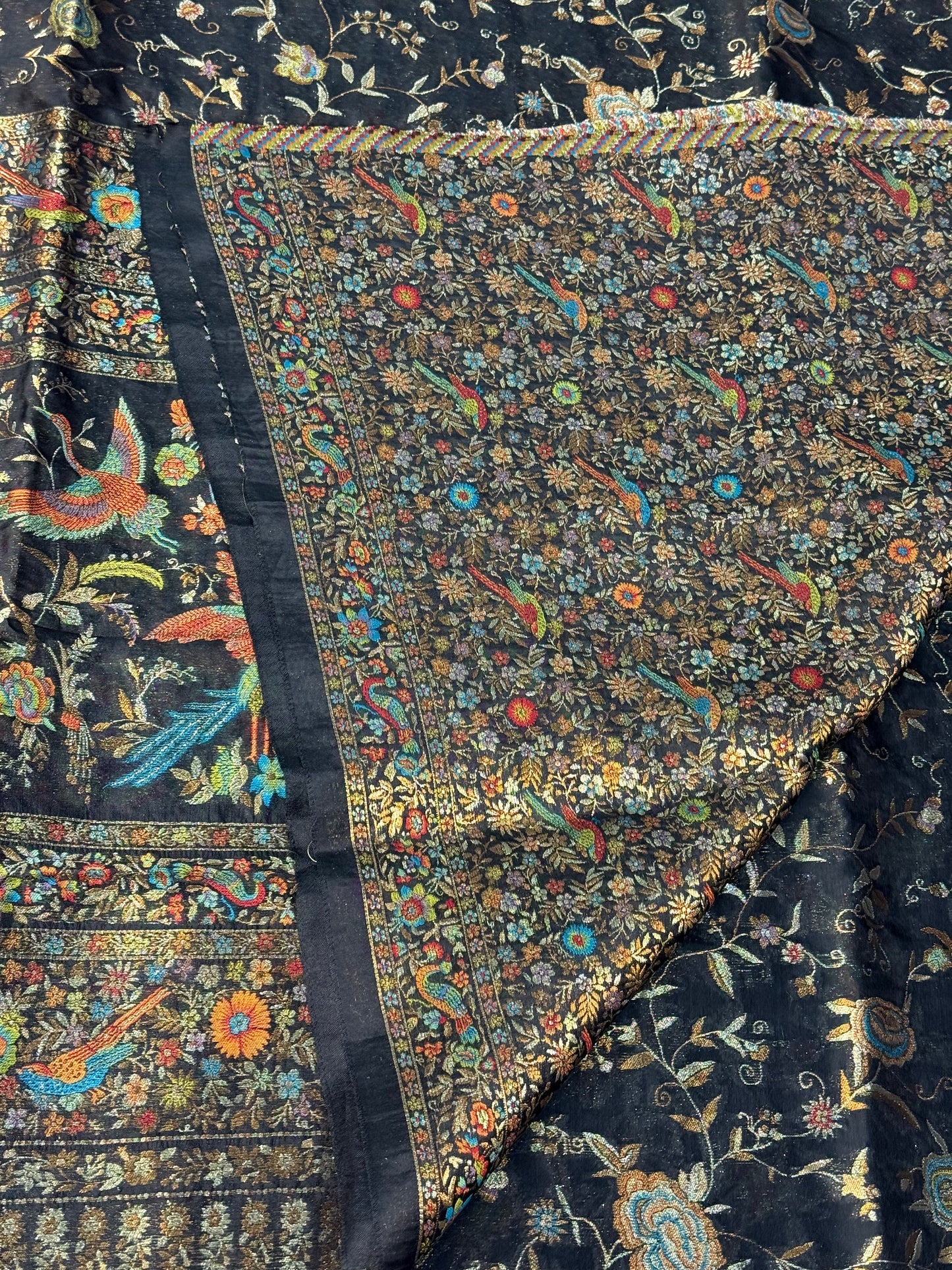 Pure kani silk saree