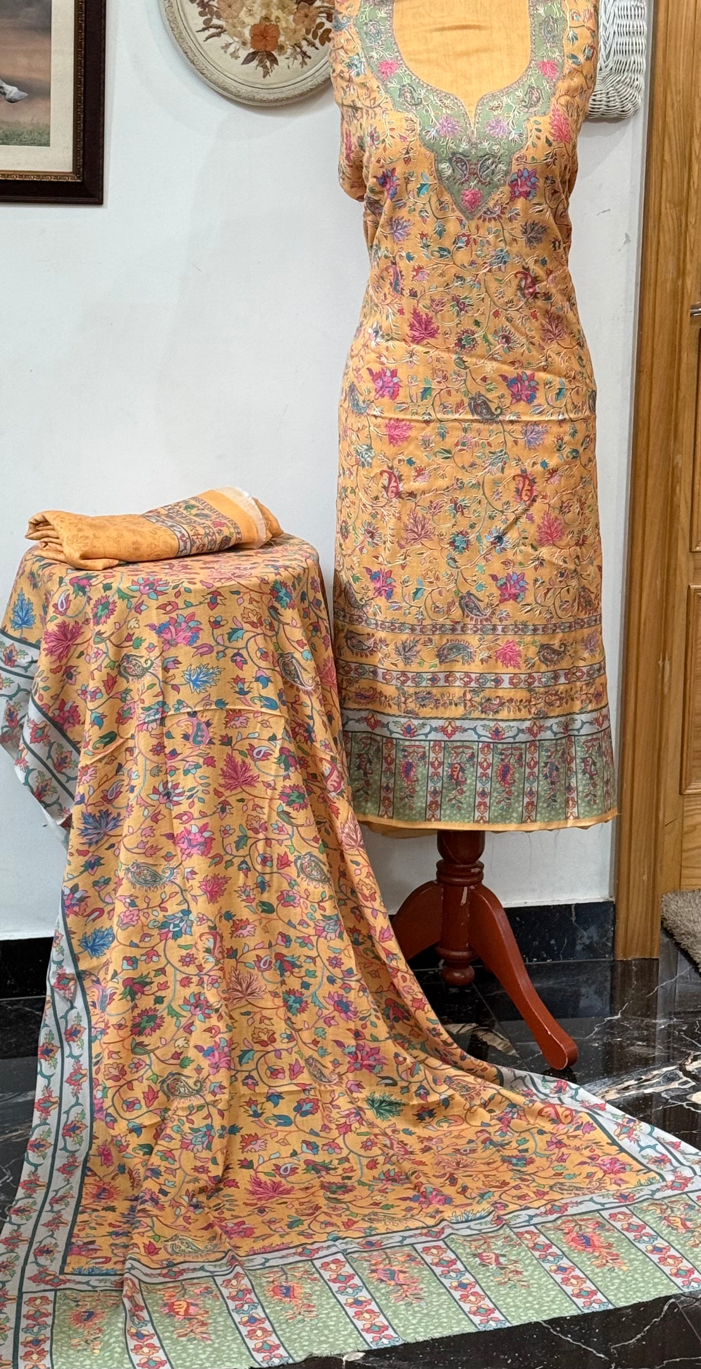 Kalamkari PASHMINA SUIT