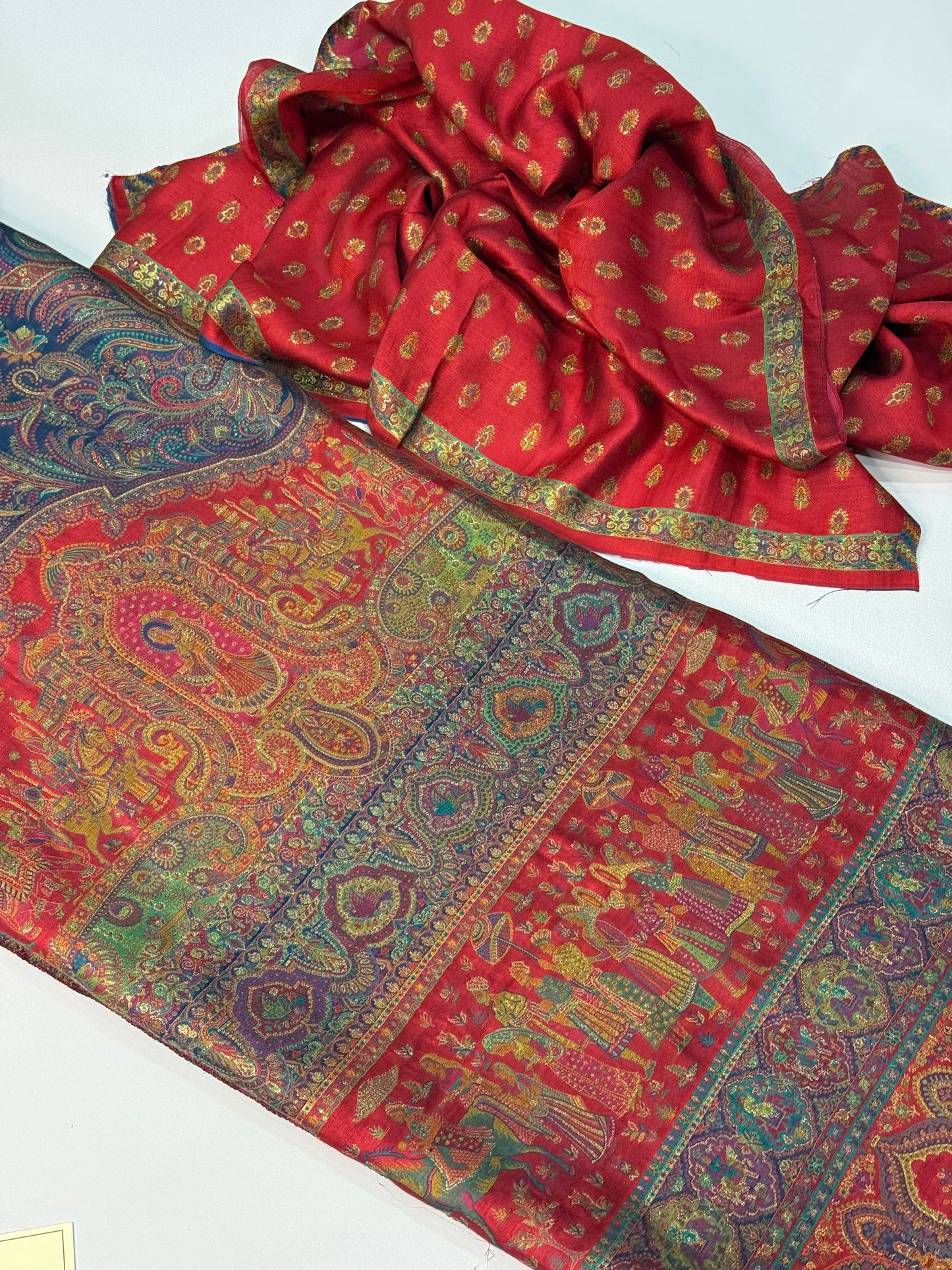 Pure kani silk saree