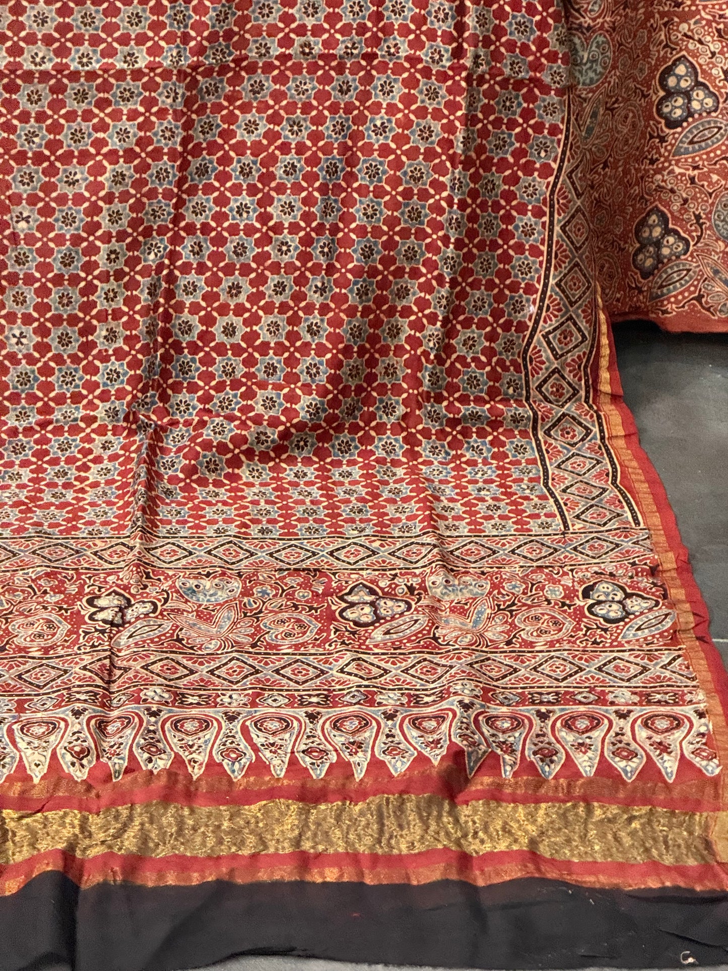Ajrak suits
