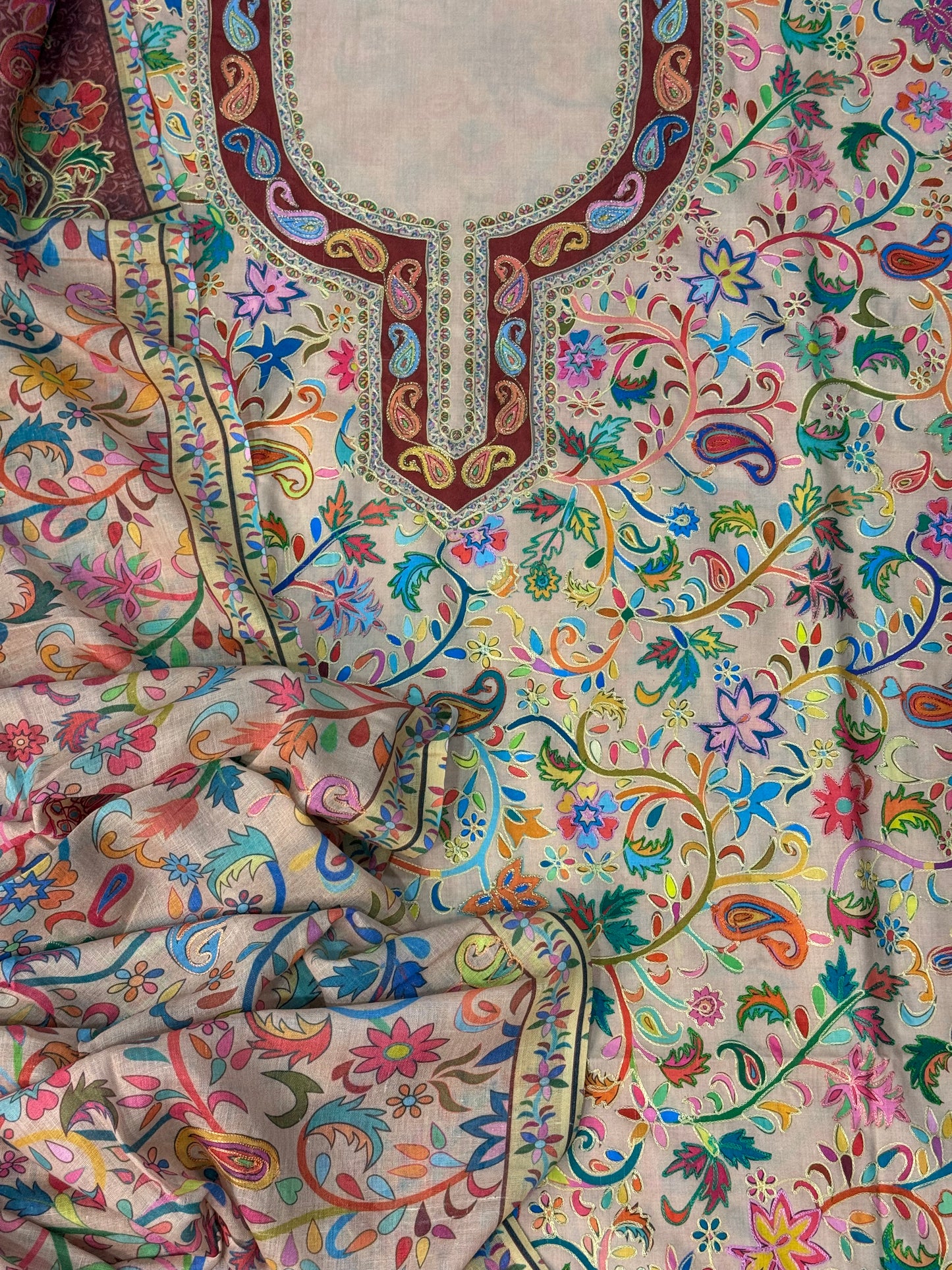 Kalamkari cotton lawn suits
