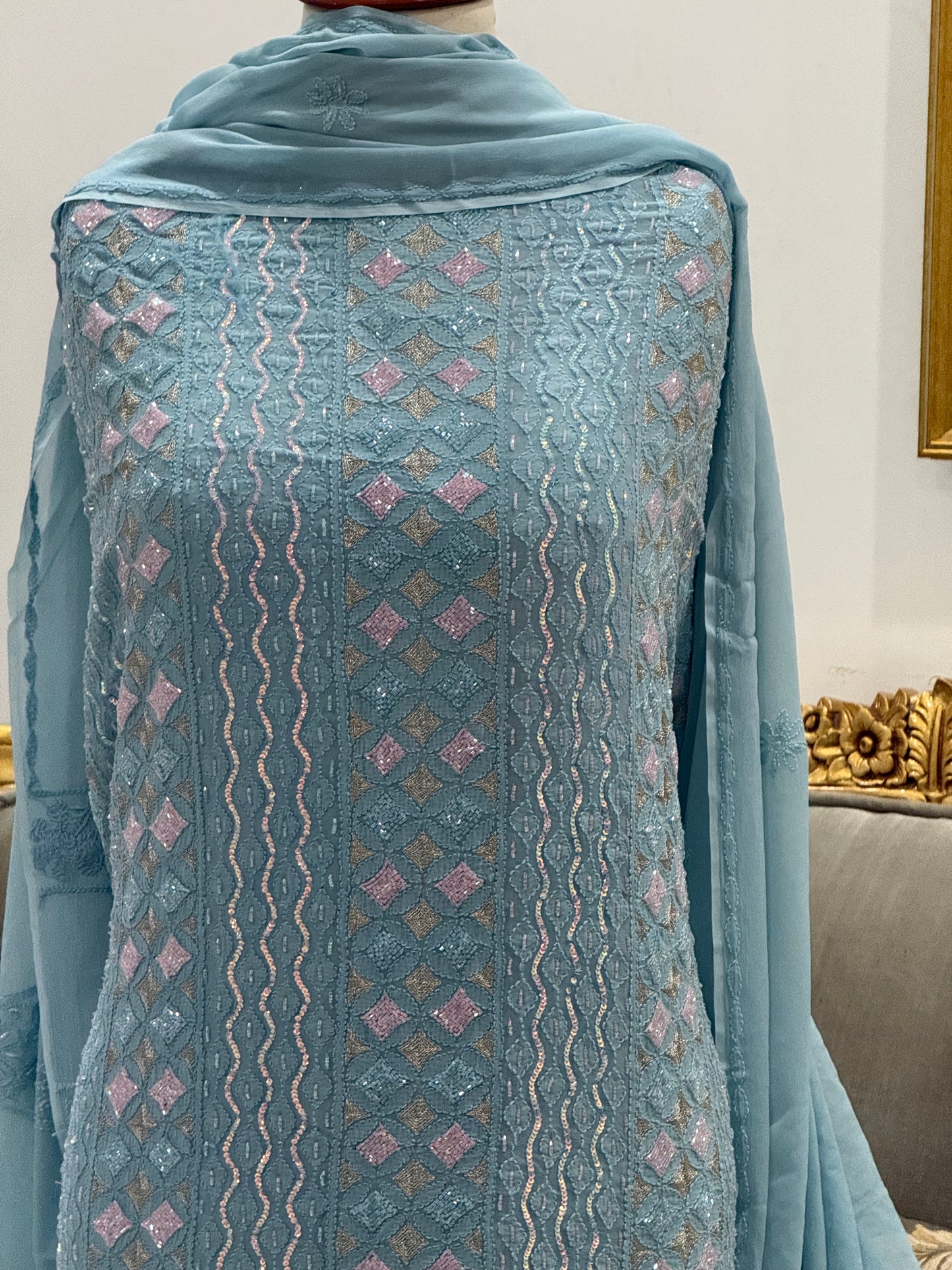 GEORGETTE  kurta set