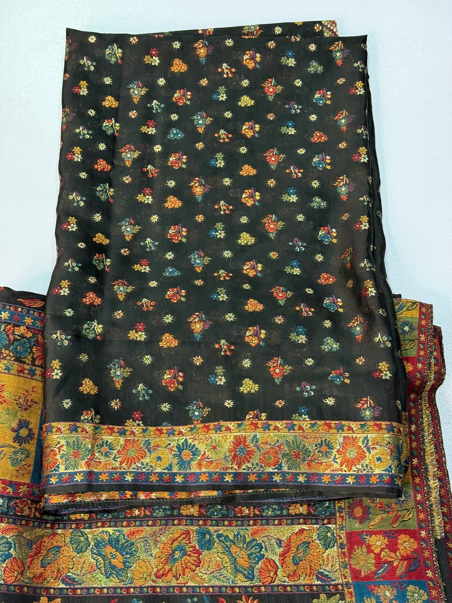 Pure kani silk saree
