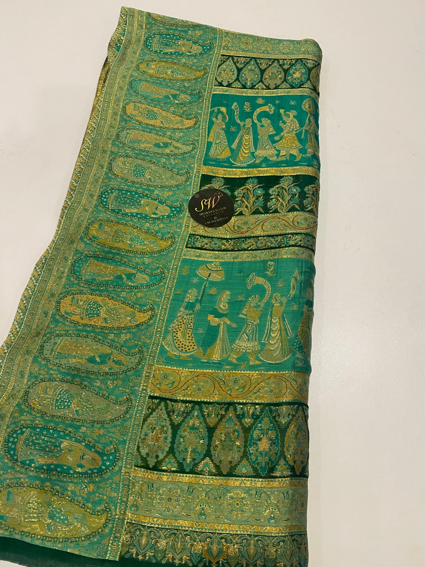 Pure kani silk saree