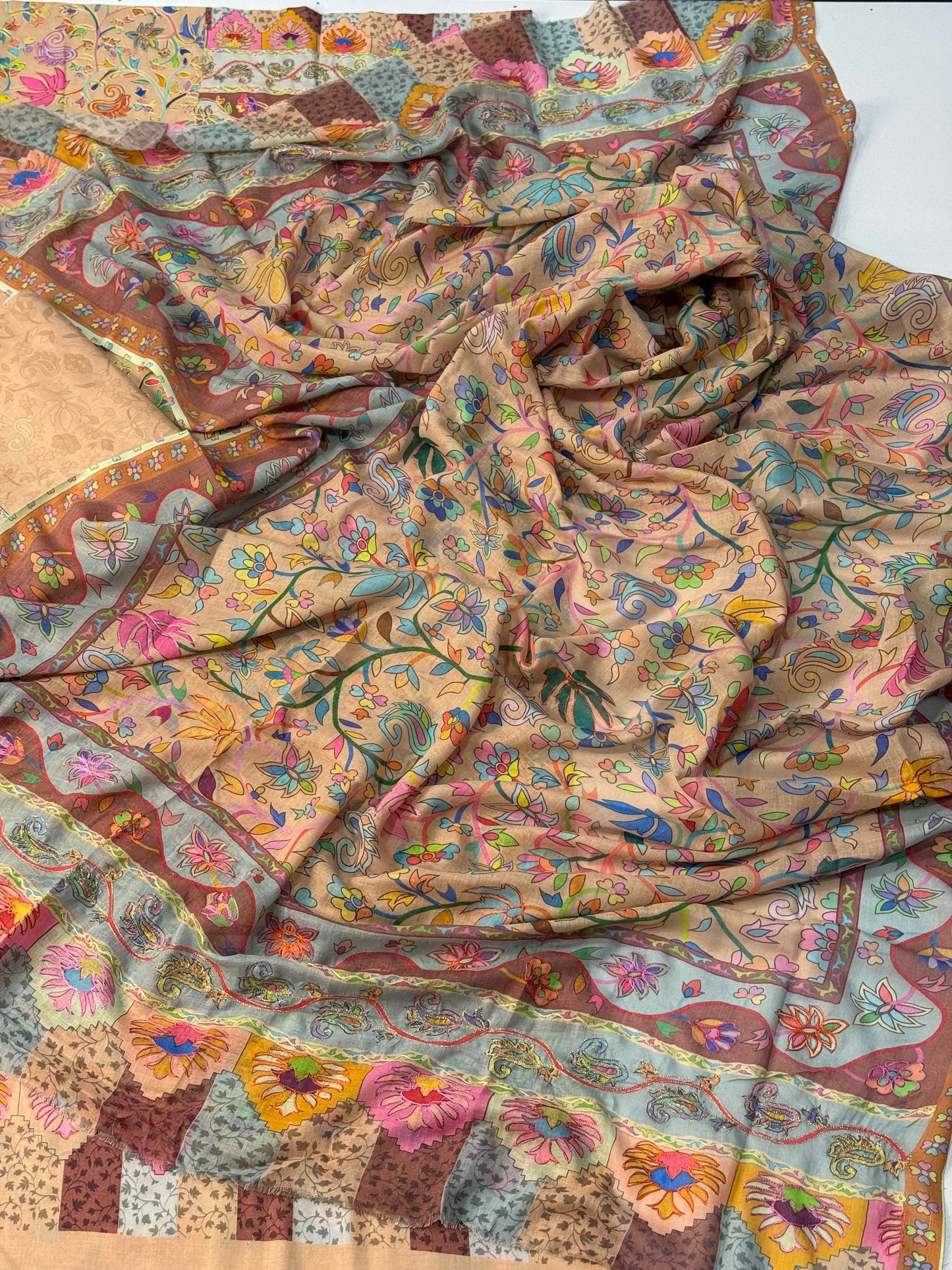 Kalamkari cotton lawn suits