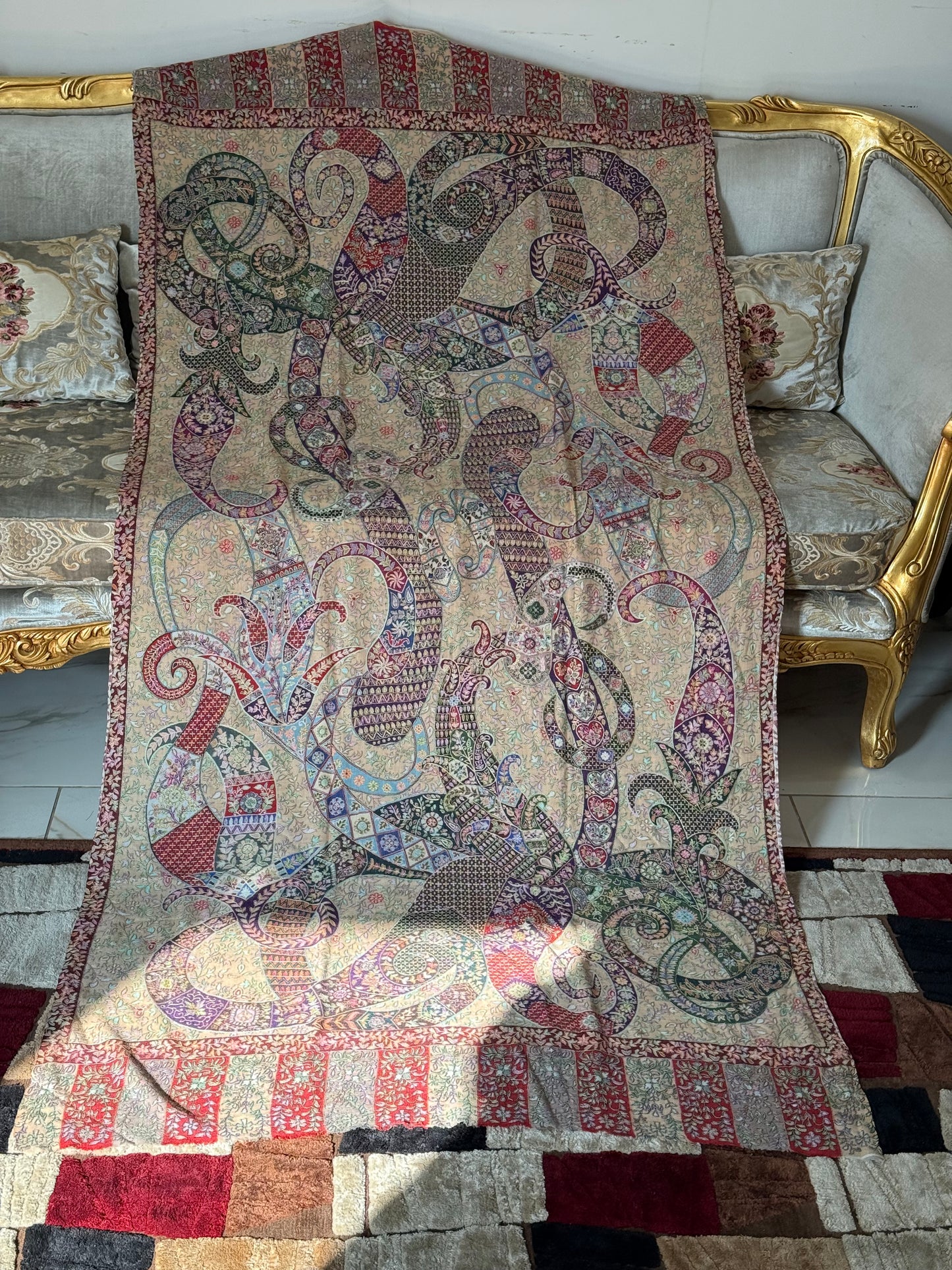 Kalamkari shawl