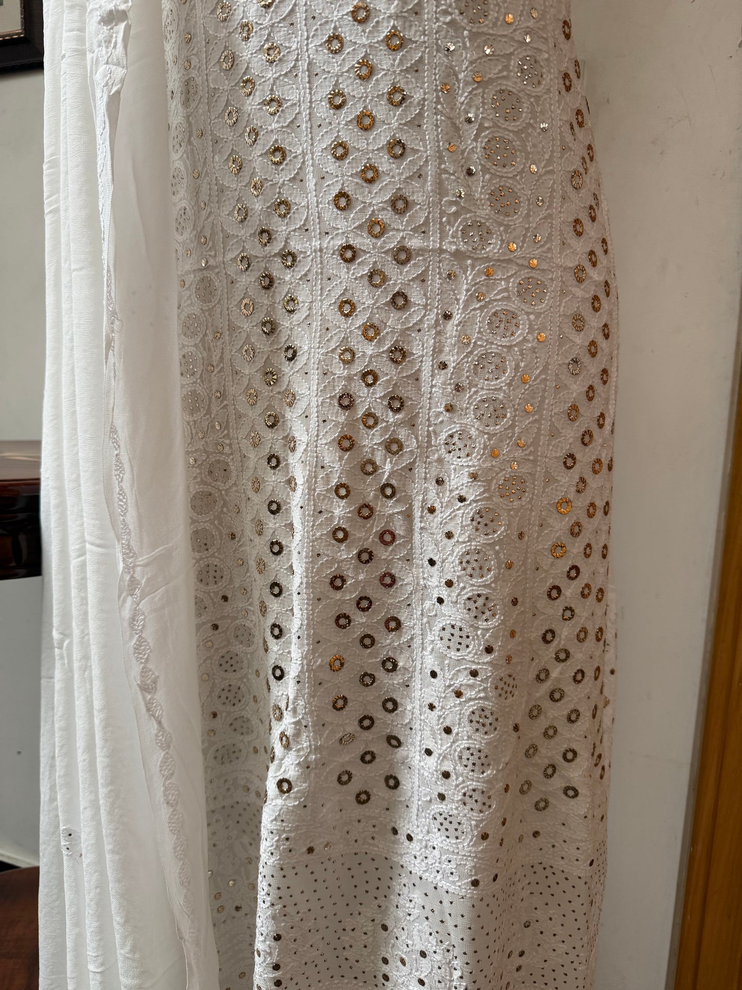 GEORGETTE kurta duppata mukesh