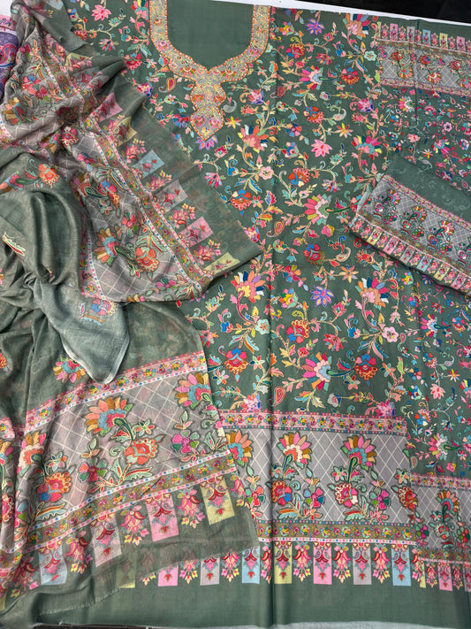 Kalamkari cotton lawn suits