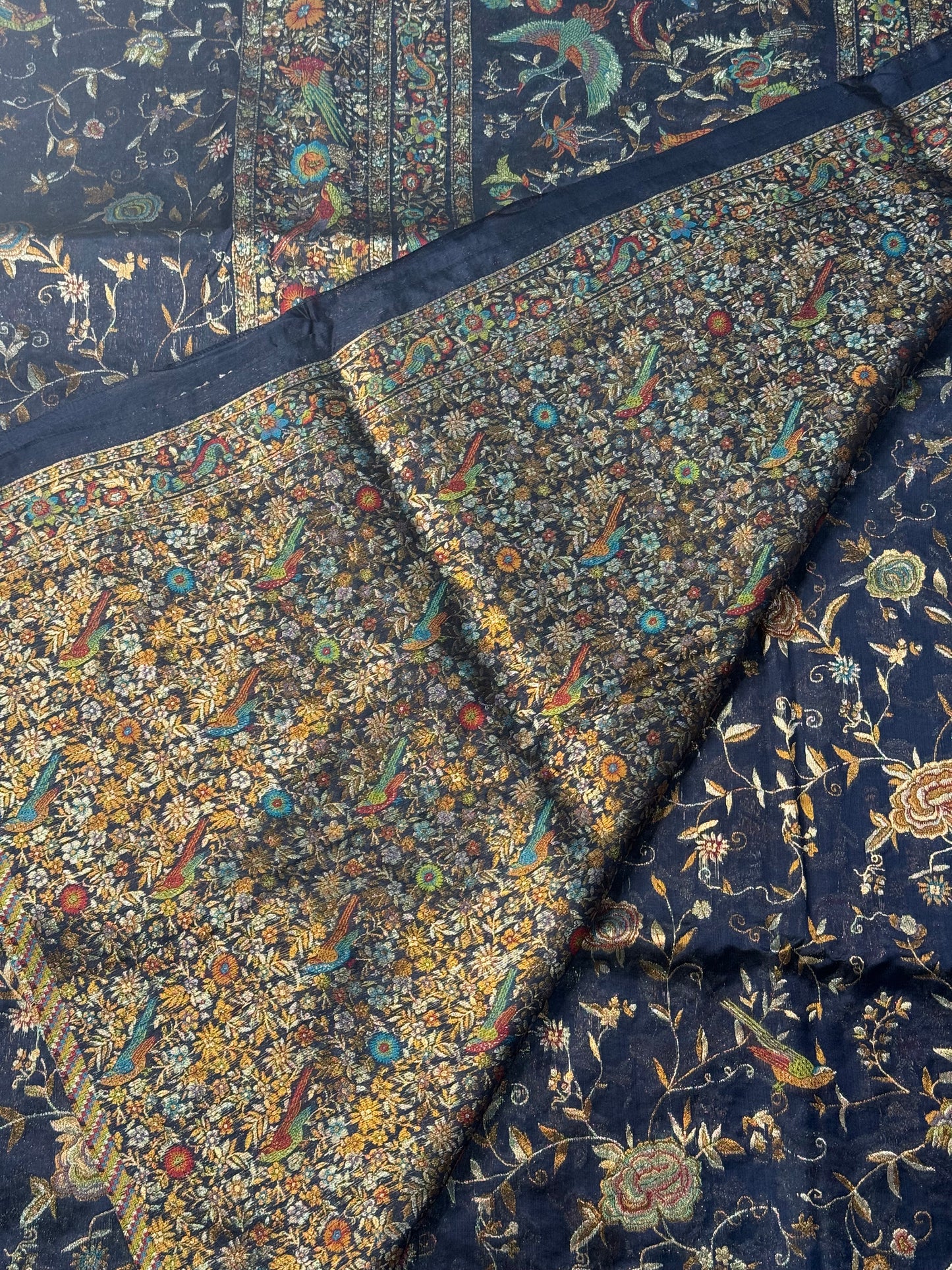 Pure kani silk saree