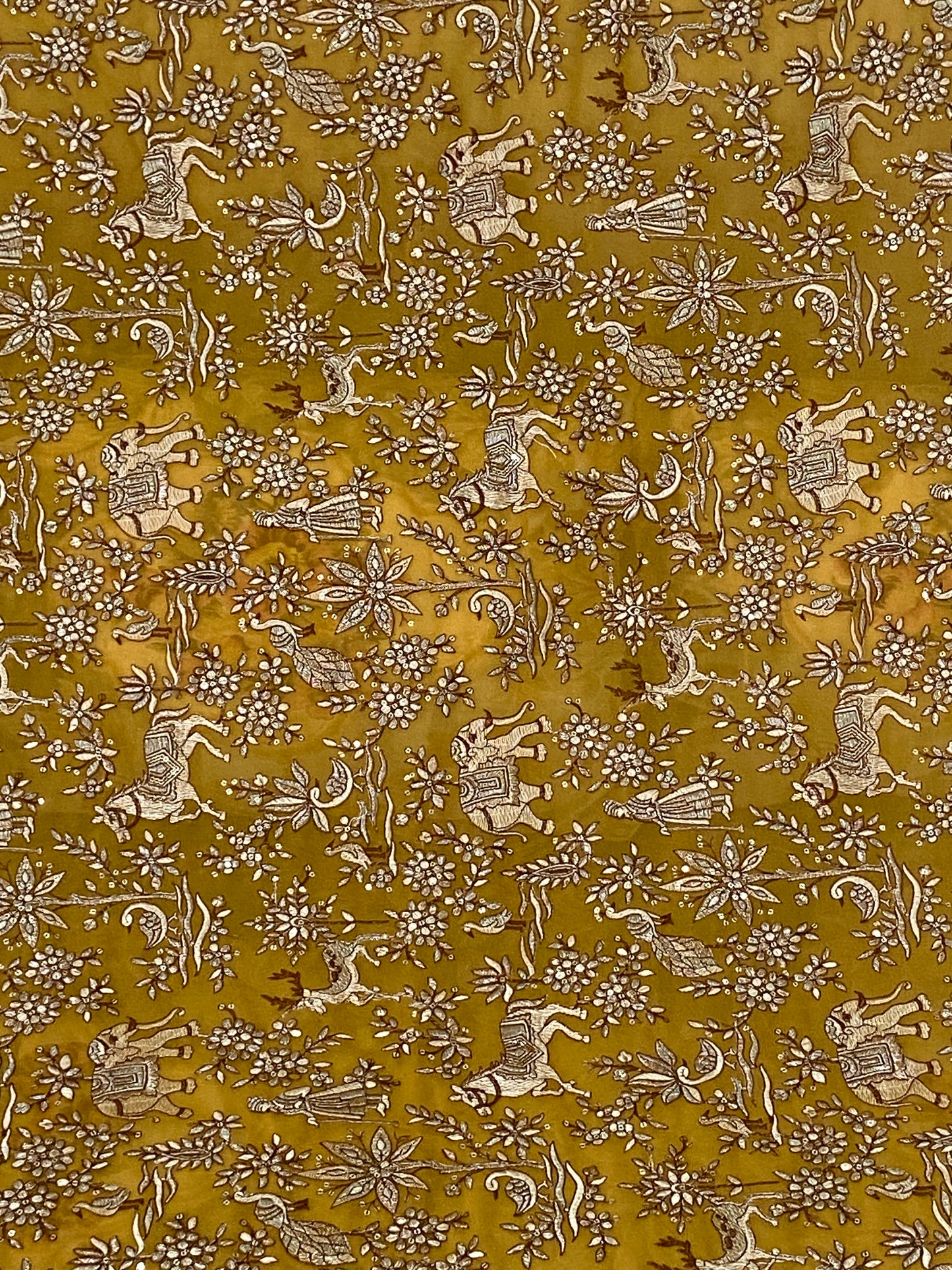 Parsi gara Mechine embroidered