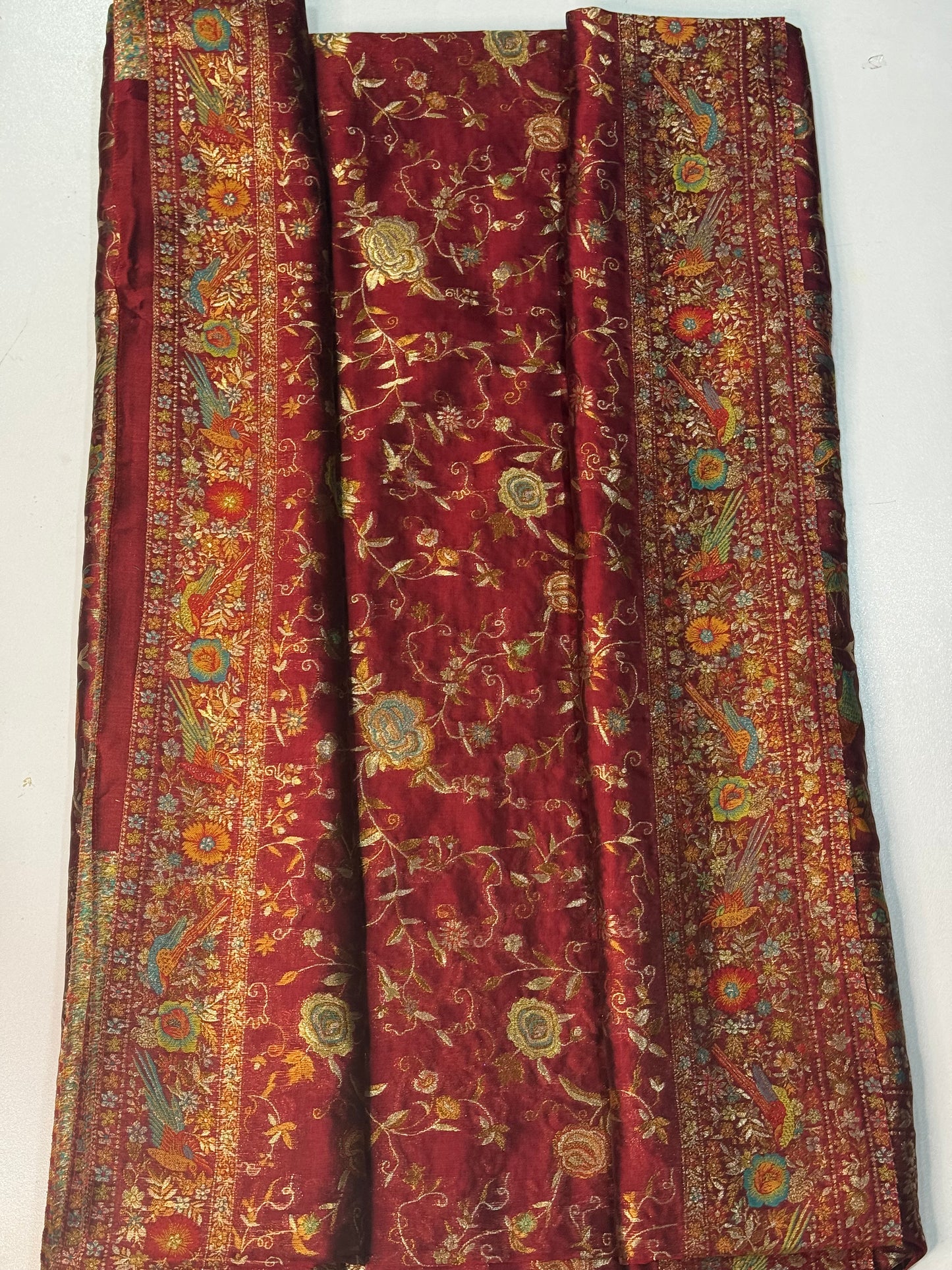 Pure kani silk saree
