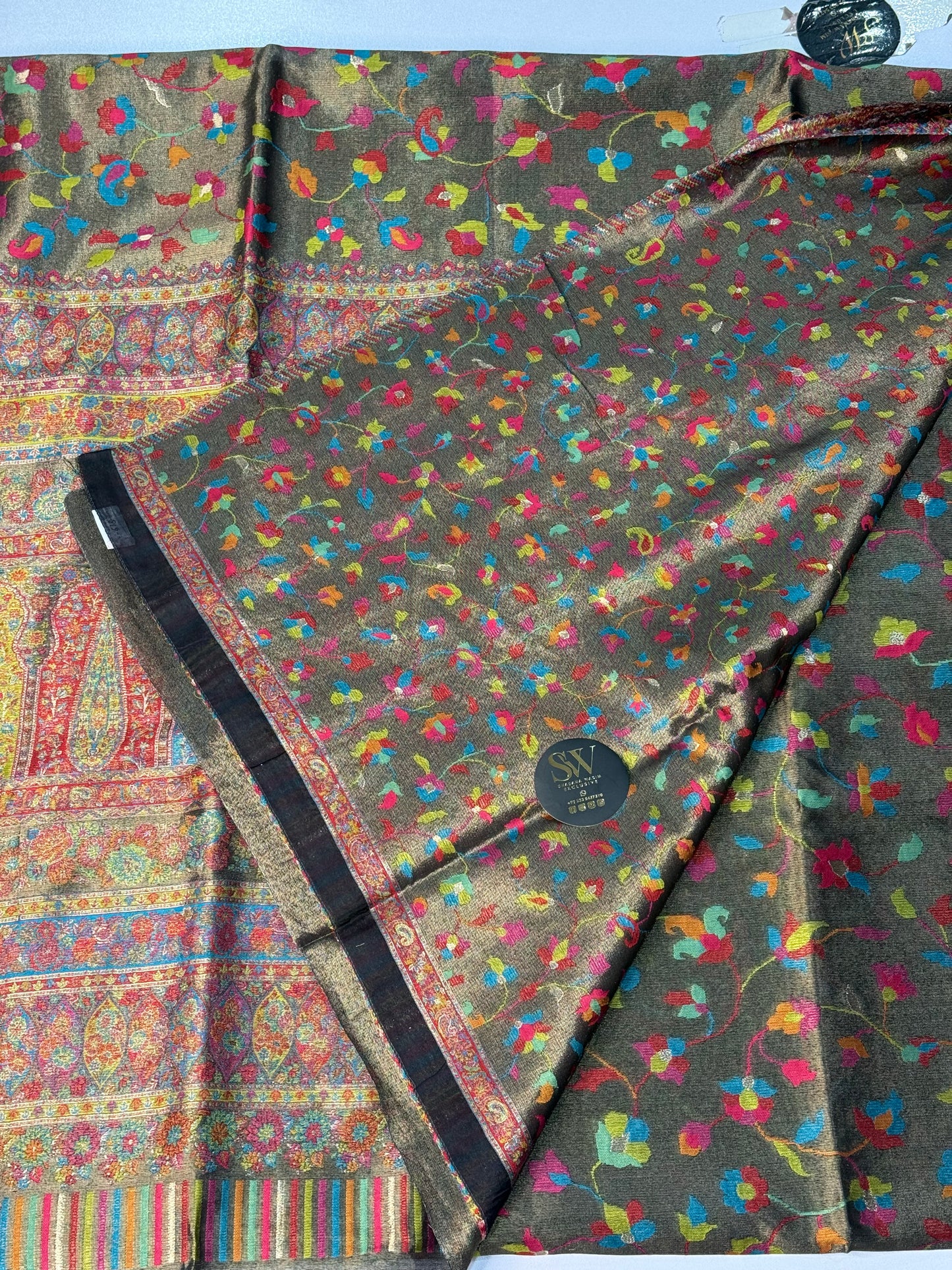 Pure kani silk saree