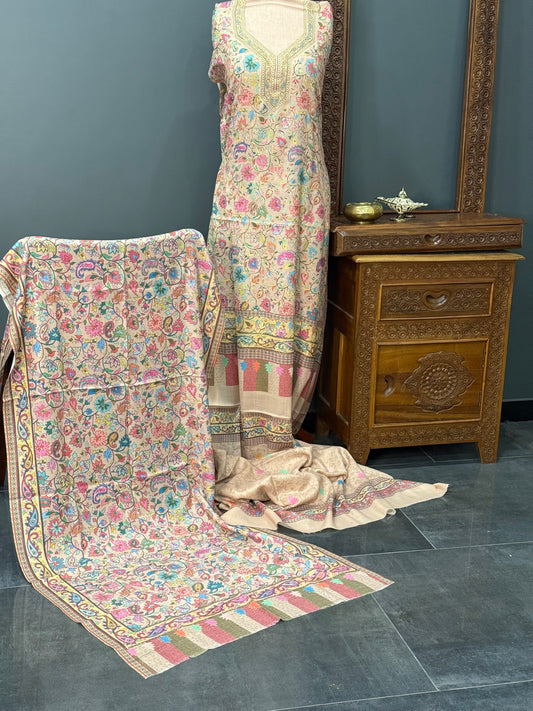 Kalamkari PASHMINA SUIT