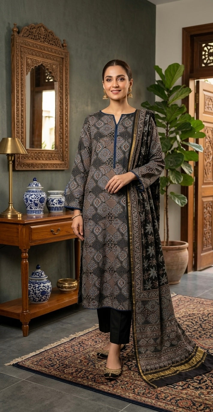 Ajrak suits