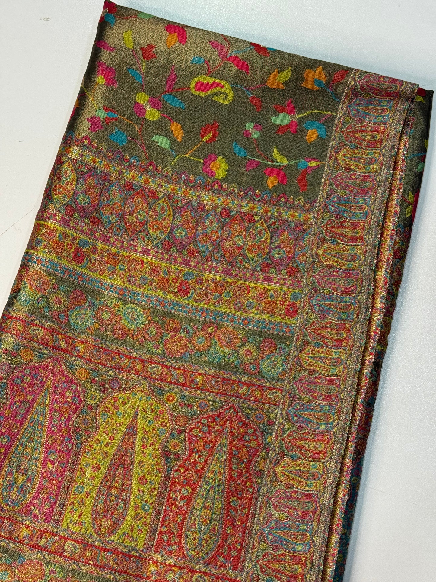 Pure kani silk saree