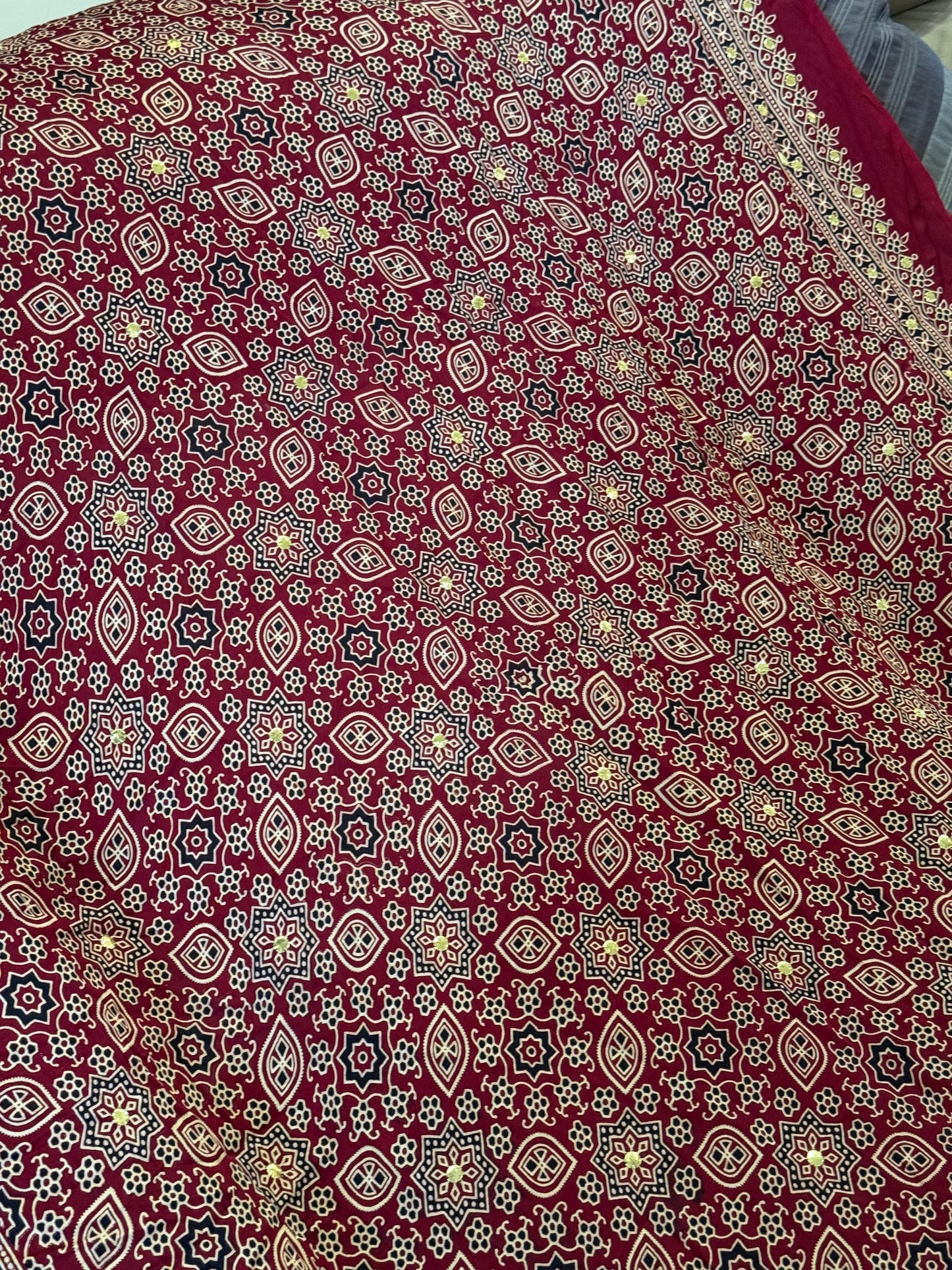 Ajrak mukesh duppata