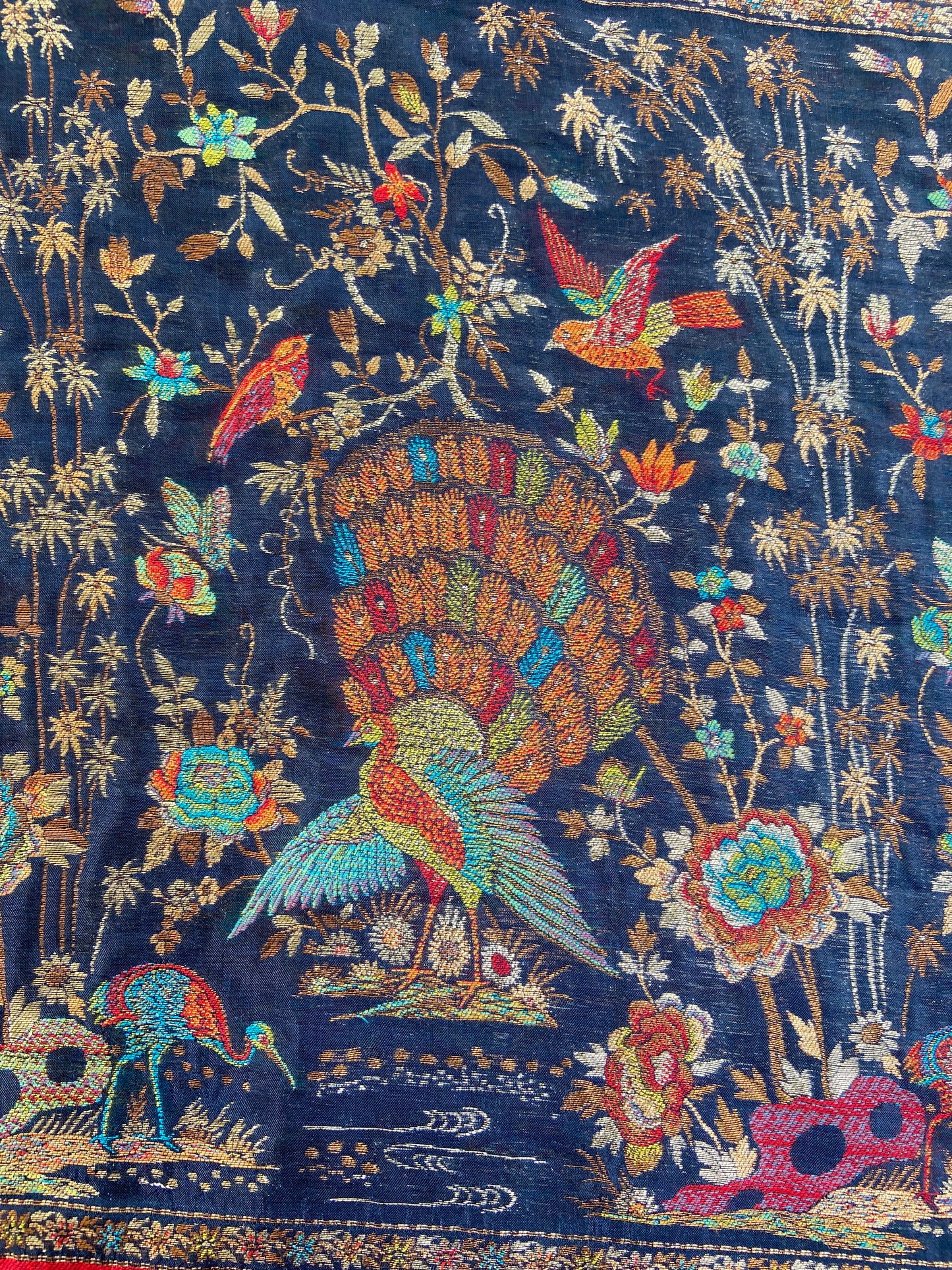 Pure kani silk saree