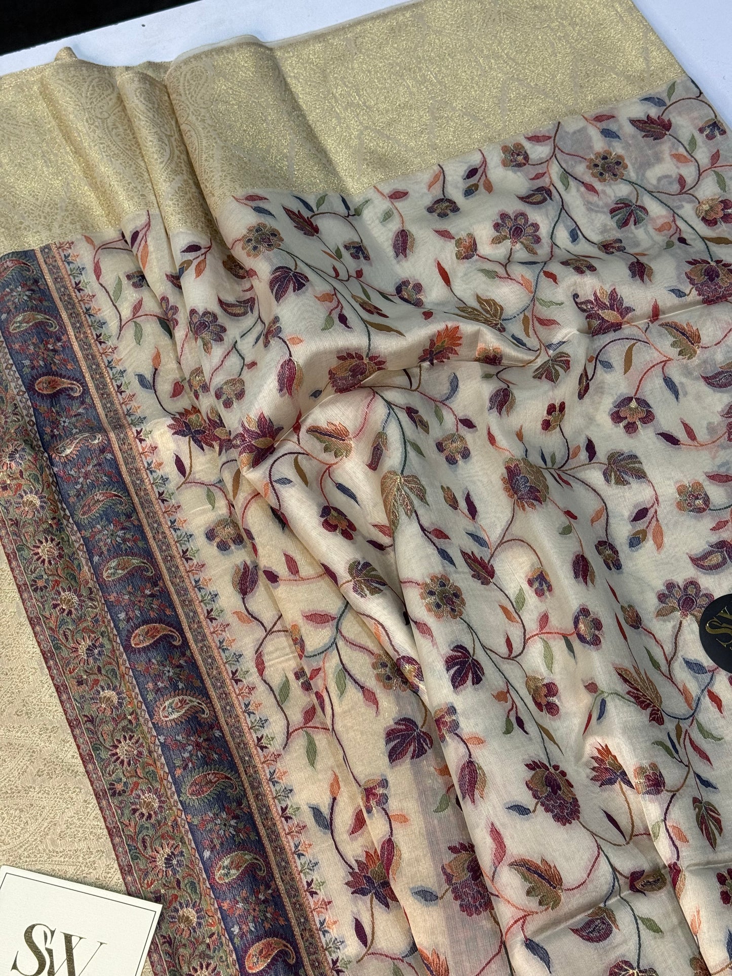 Pure kani silk saree