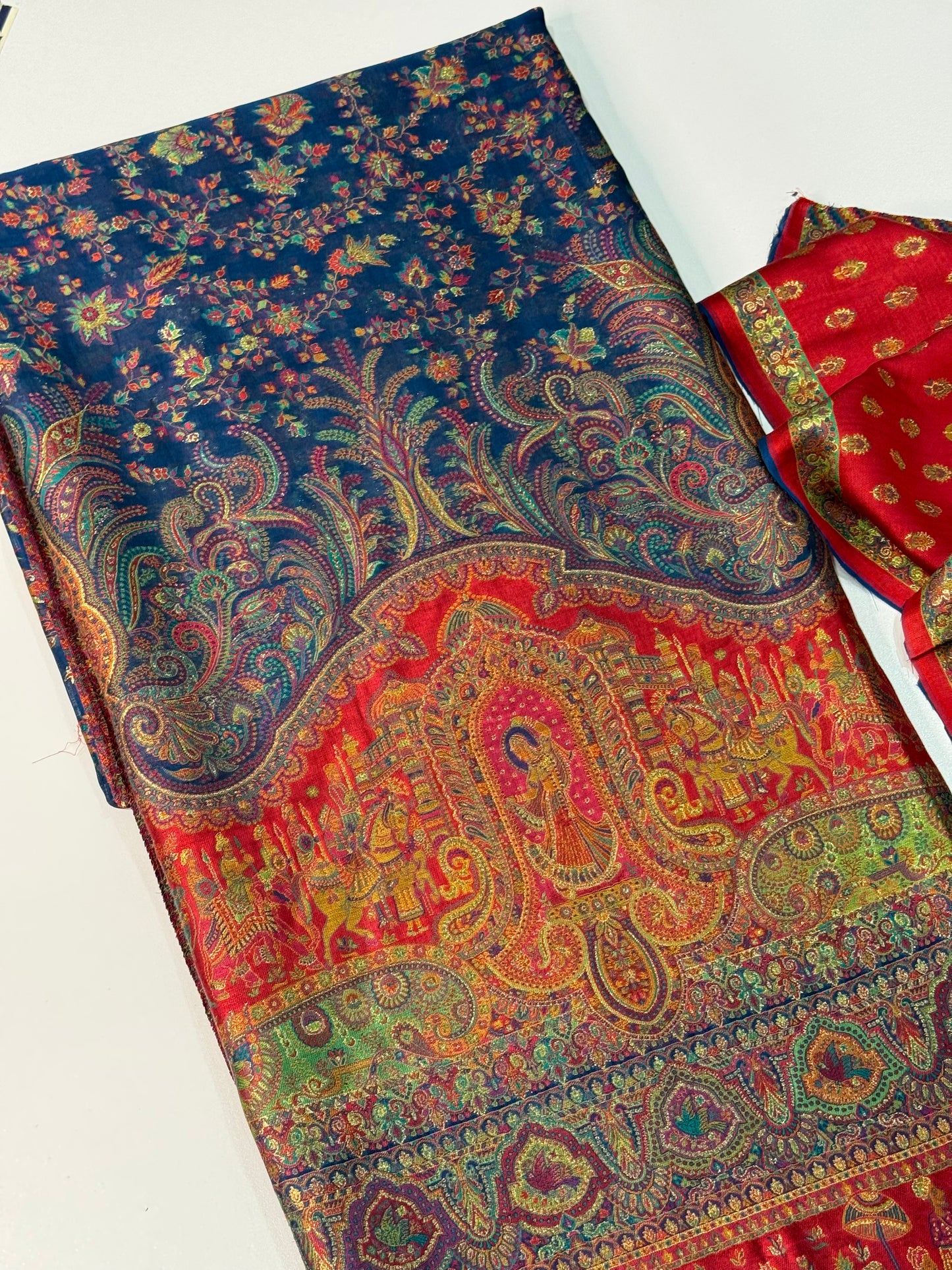 Pure kani silk saree