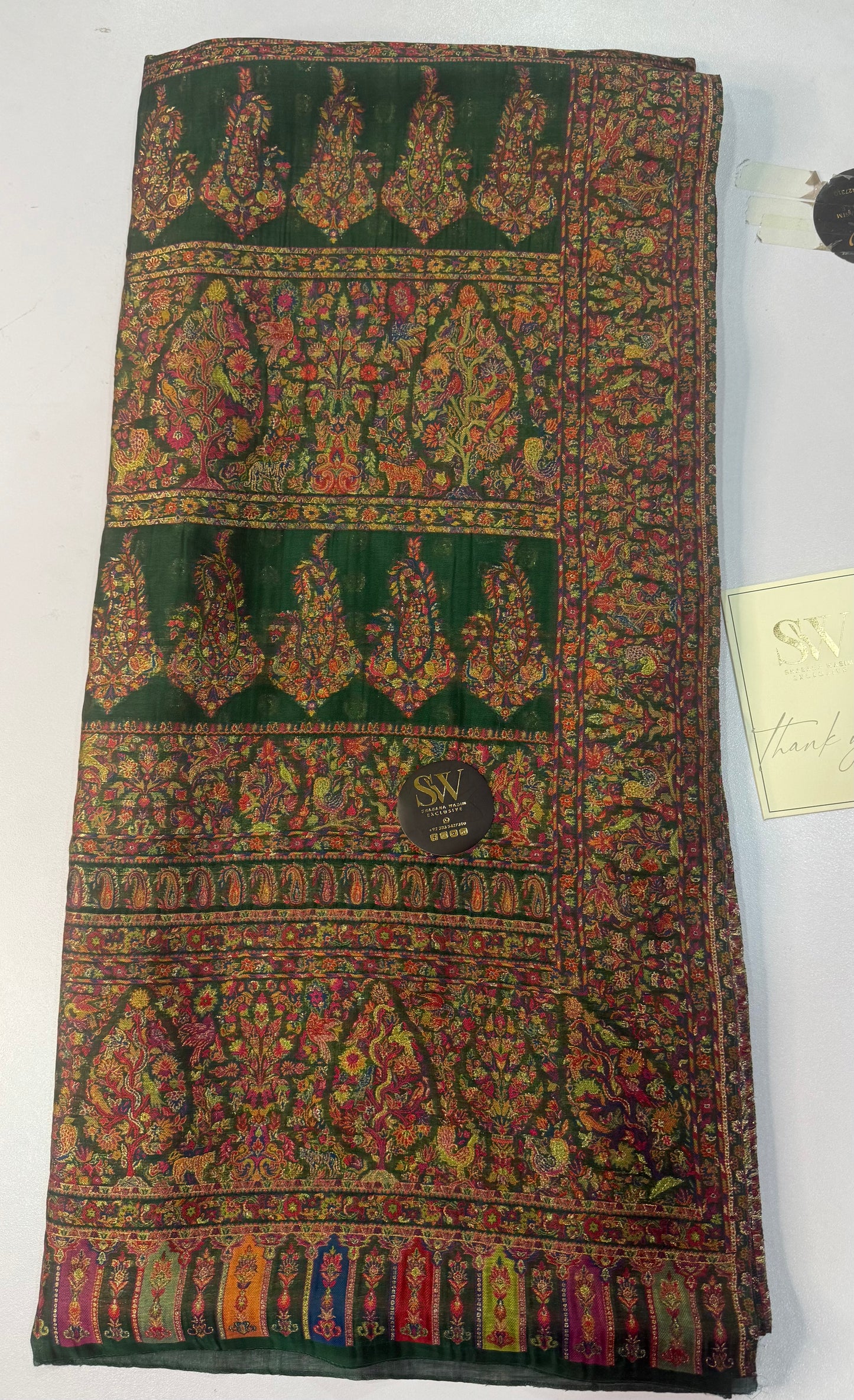 Pure kani silk saree