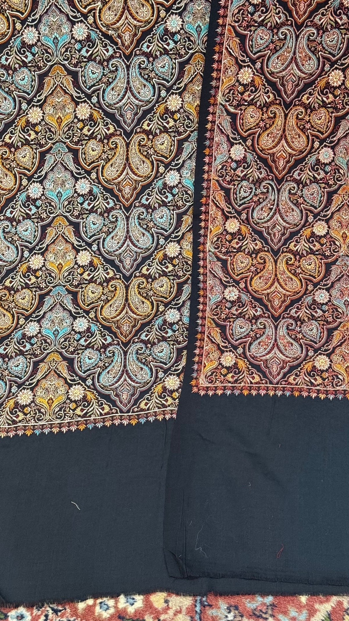 Fine pashmina sui jama jail