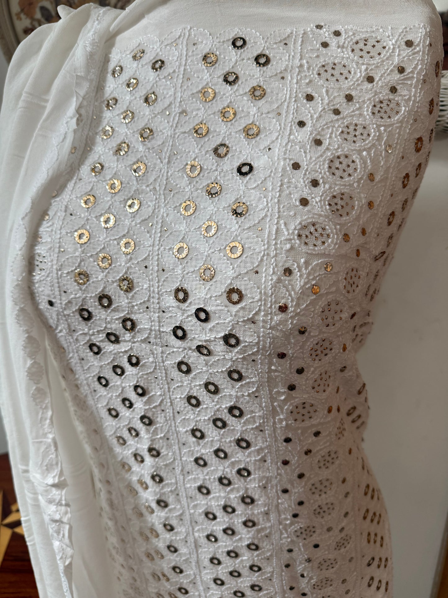 GEORGETTE kurta duppata mukesh