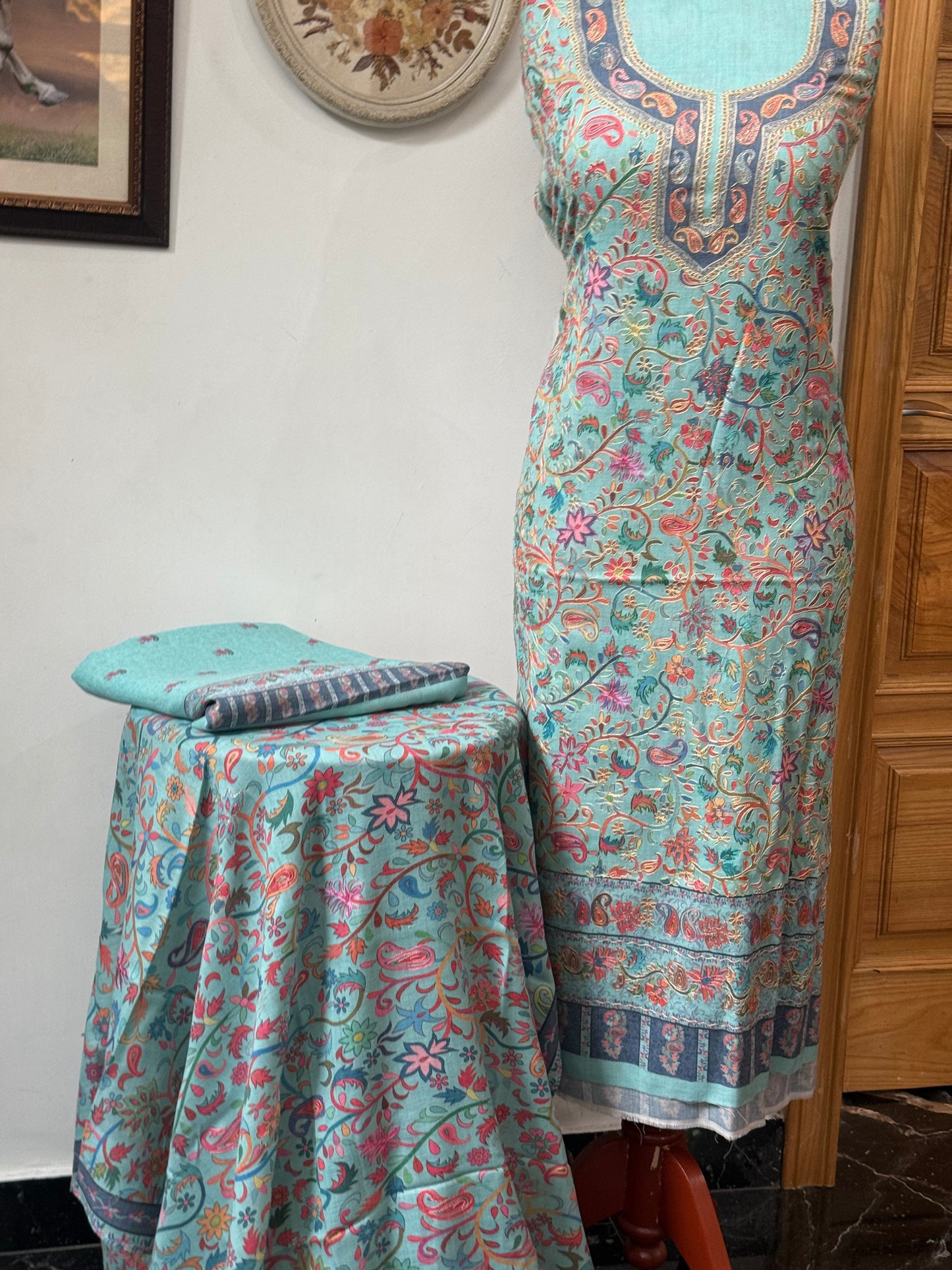 Kalamkari PASHMINA SUIT