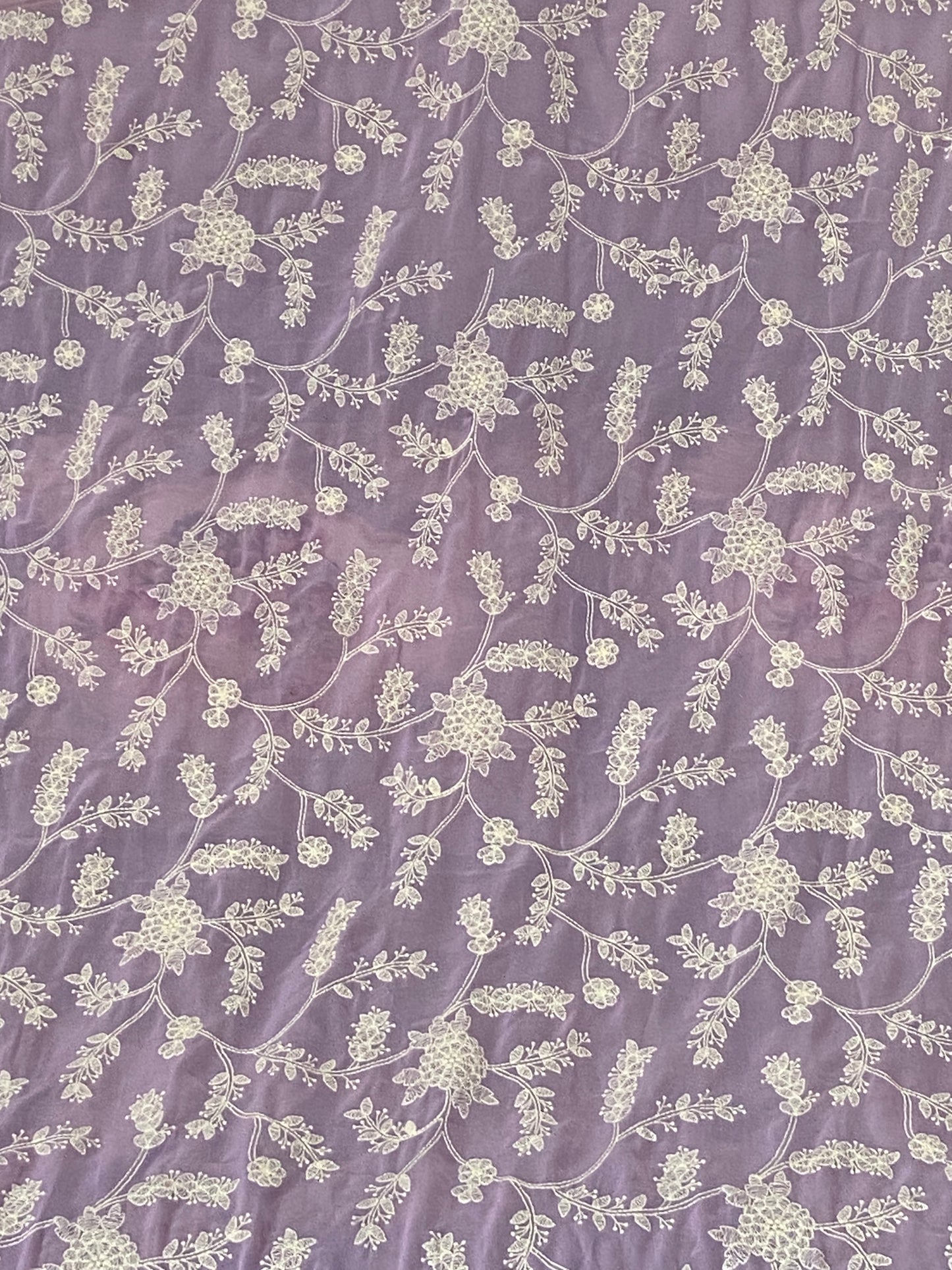 Parsi gara Mechine embroidered