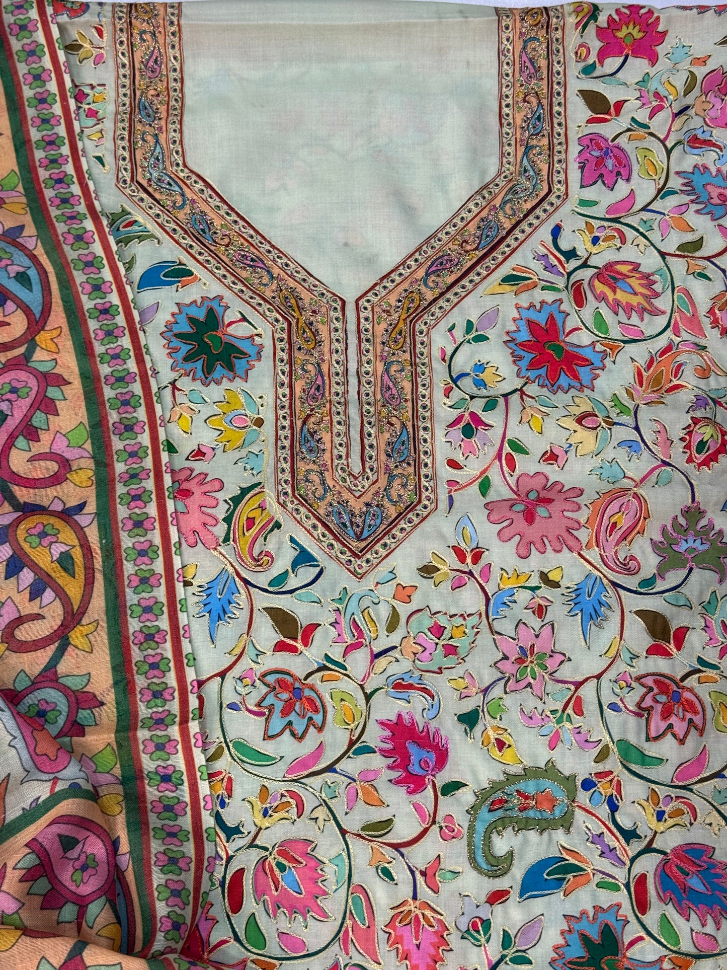 Kalamkari cotton lawn suits