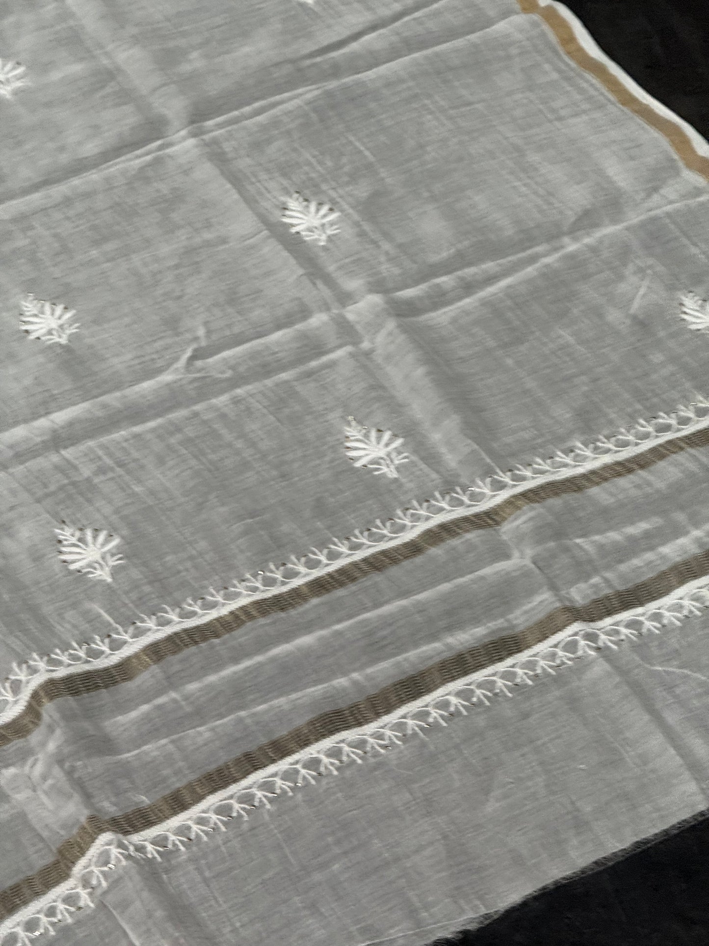 Mul chanderi kurta set