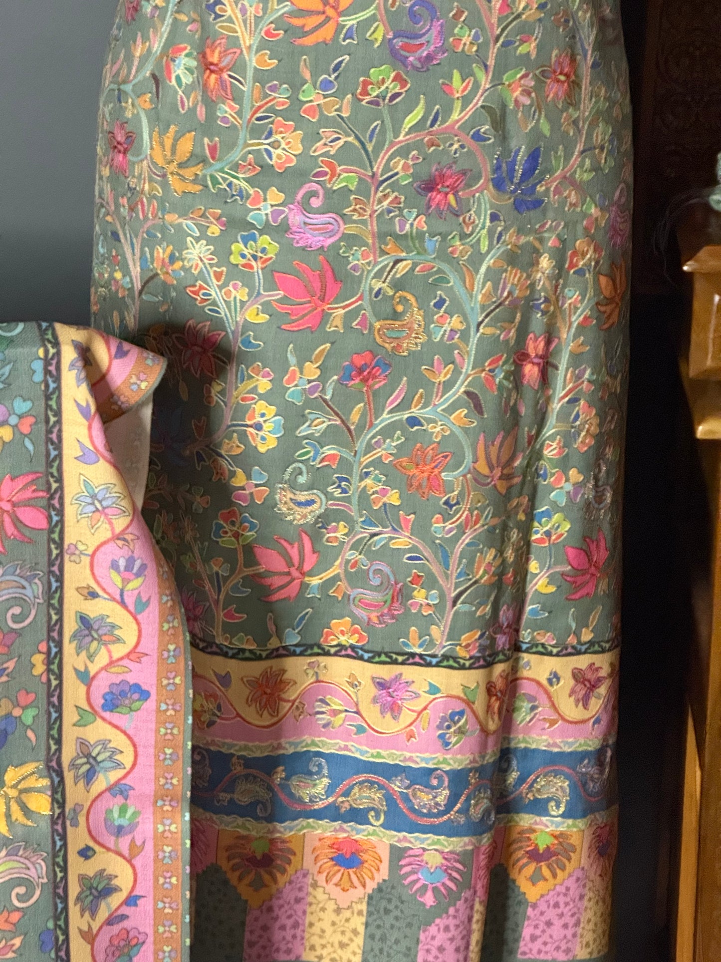 Kalamkari PASHMINA SUIT