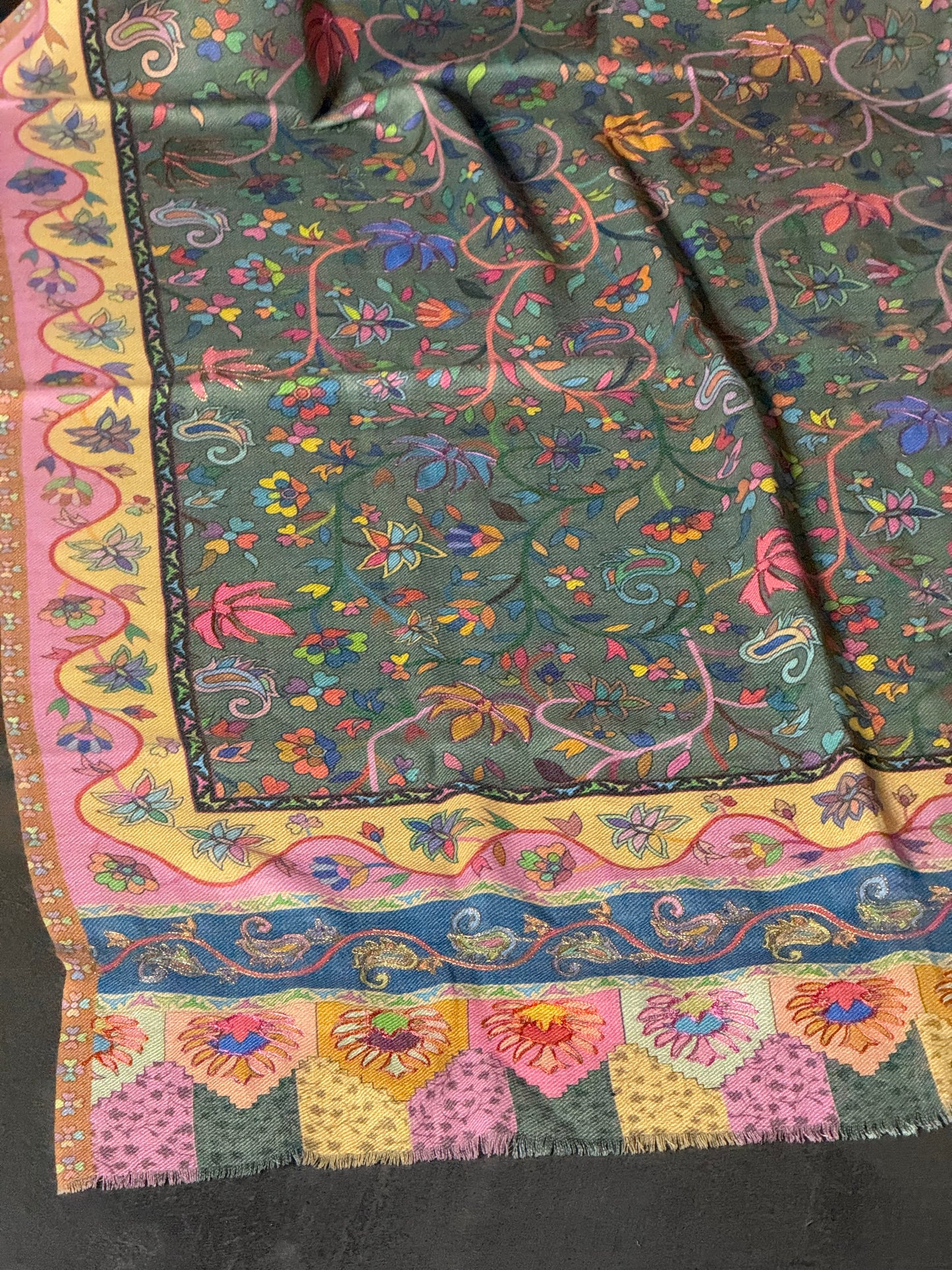 Kalamkari PASHMINA SUIT