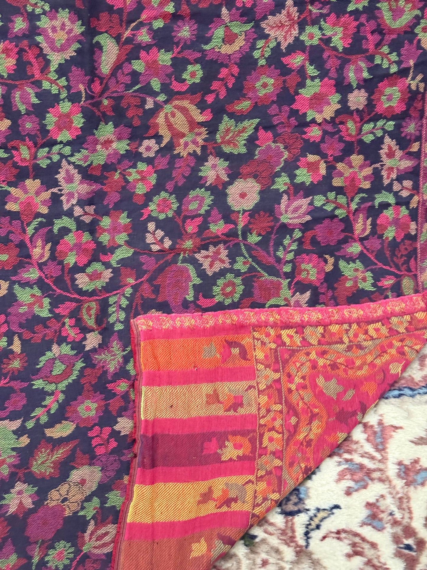 Reversible KANI PASHMINA PREMIUM stole