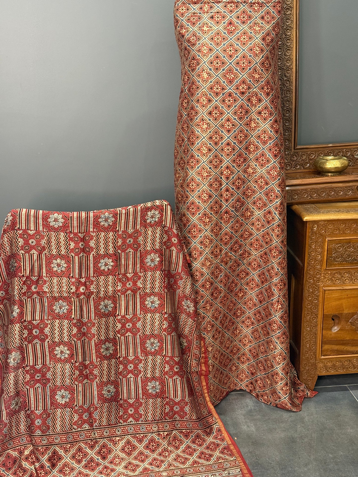 Ajrak suits