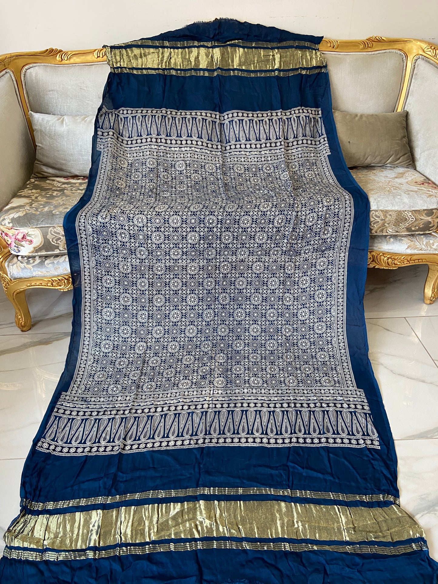 Ajrak mukesh duppata