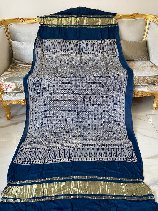 Ajrak mukesh duppata
