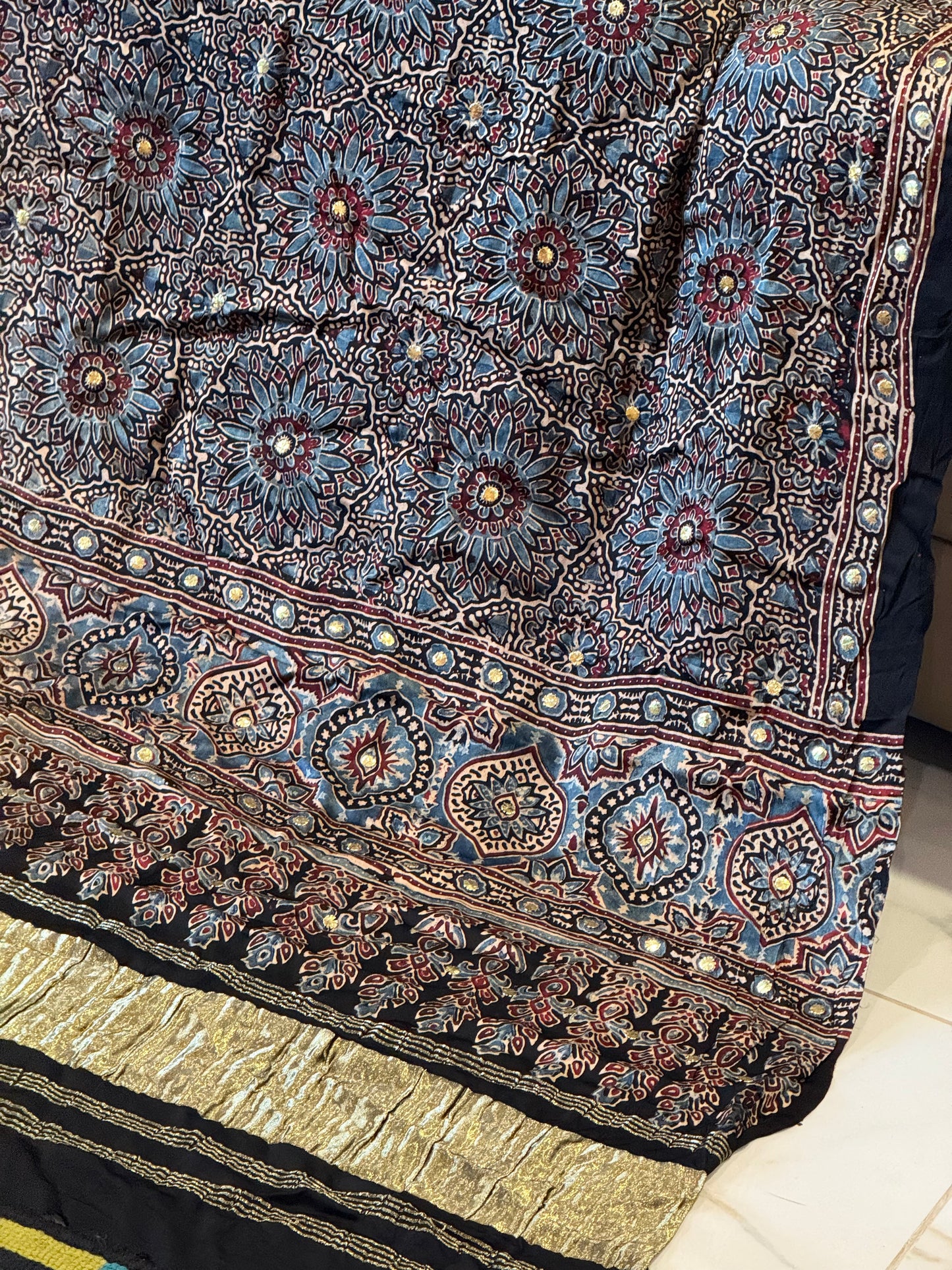 Ajrak mukesh duppata